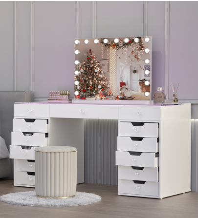 VANITII Vanity Table with Lights