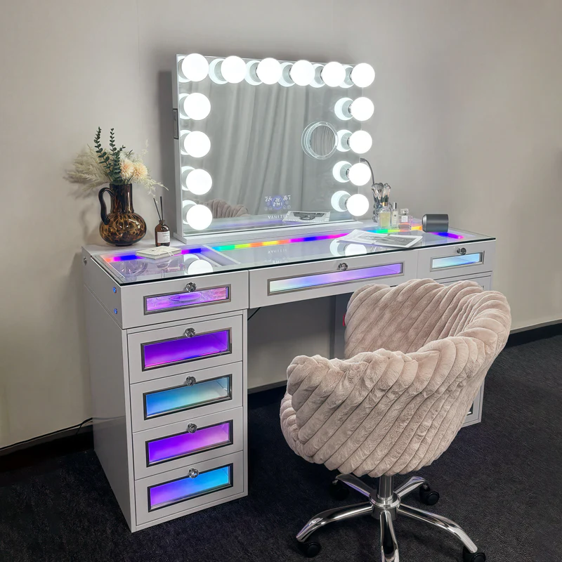 VANITII New Trending Priscilla Vanity Desk