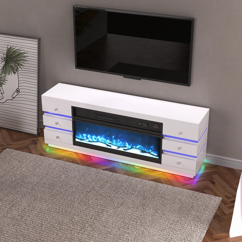 Elevate Your Space with the VANITII Multi-Flame Colours TV Stand with Fireplace (2026 Guide)