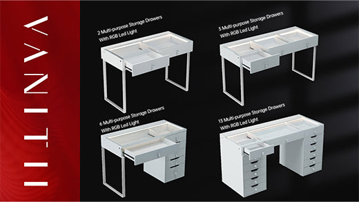 Different Size for Vanity Table