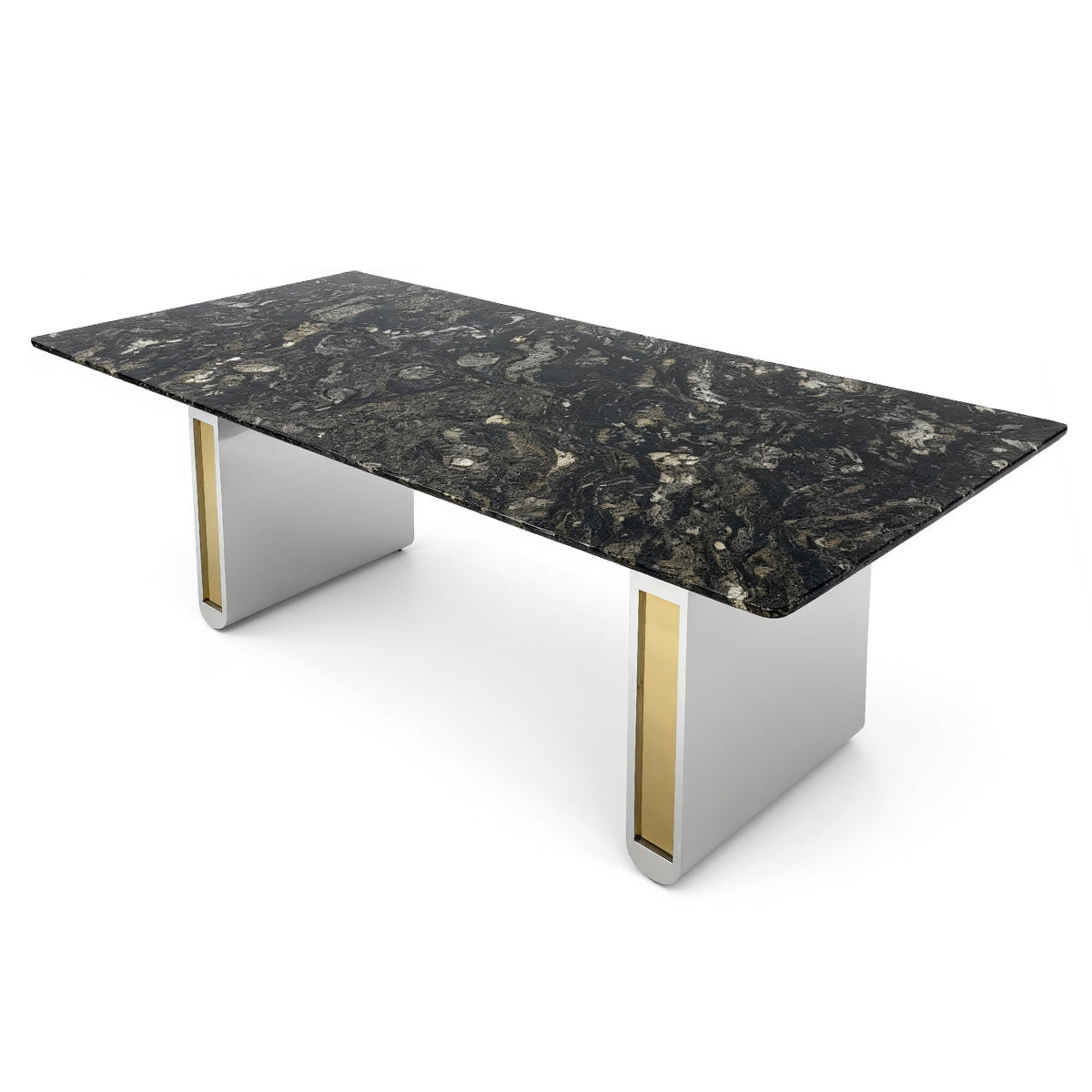 Luxurious stone dining table(The brilliant starry river)