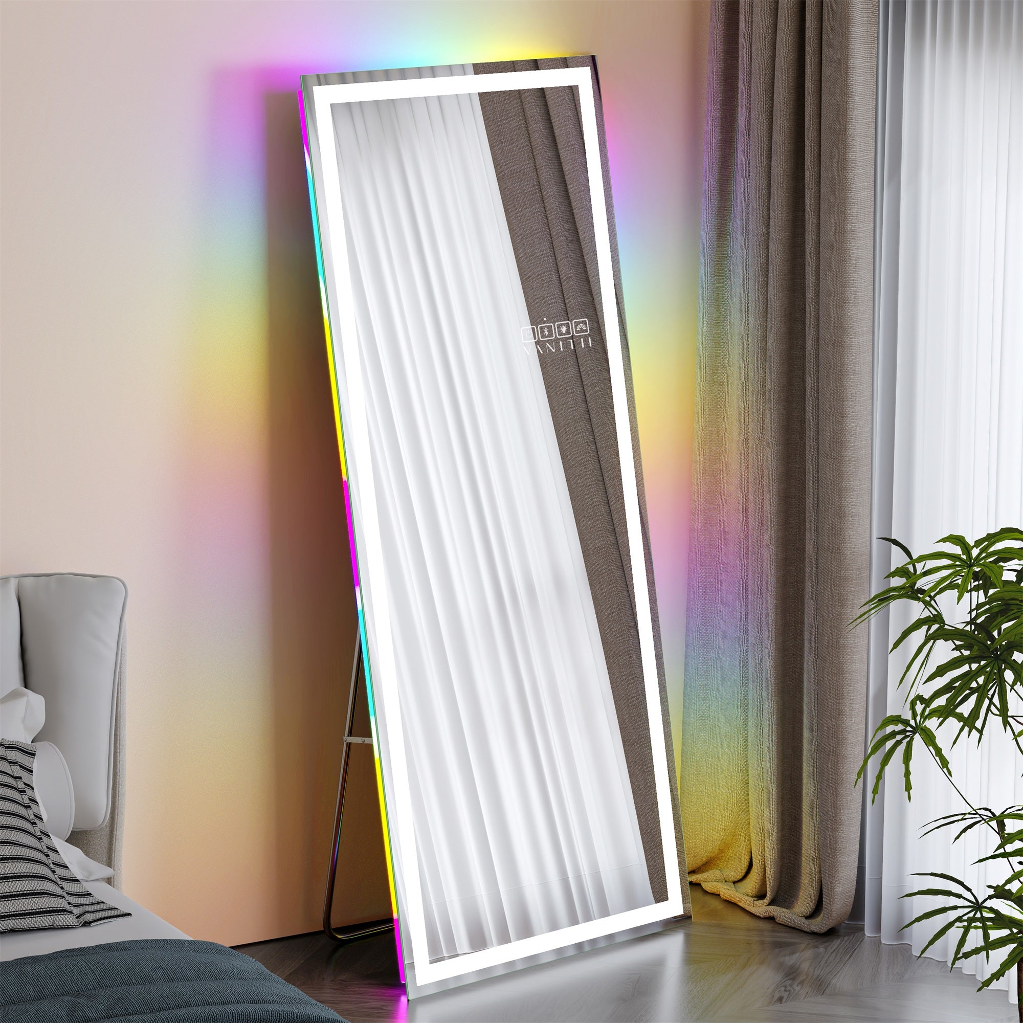 VANITII Luxury Full Length Vanity Mirror Pro