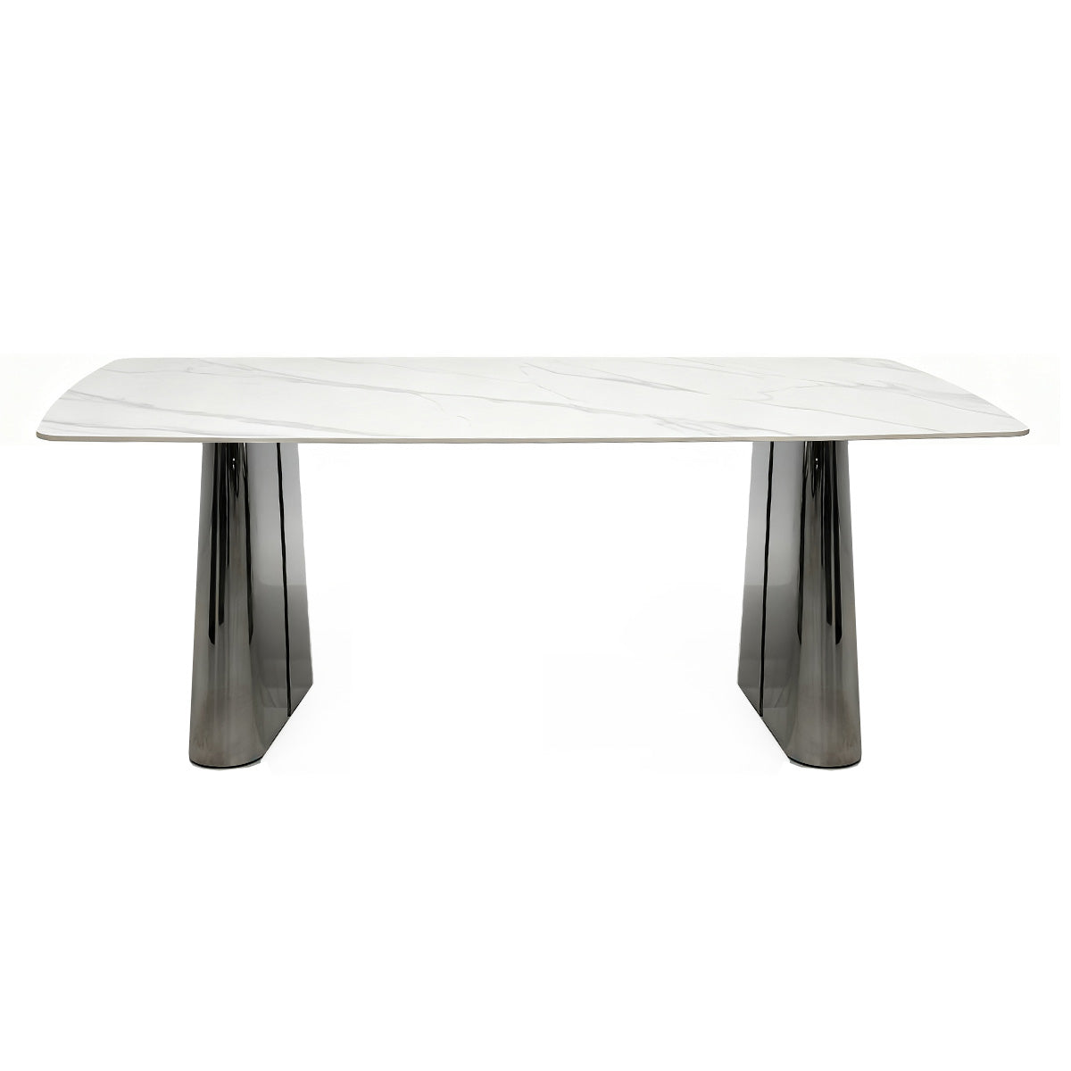 Rock plate dining table