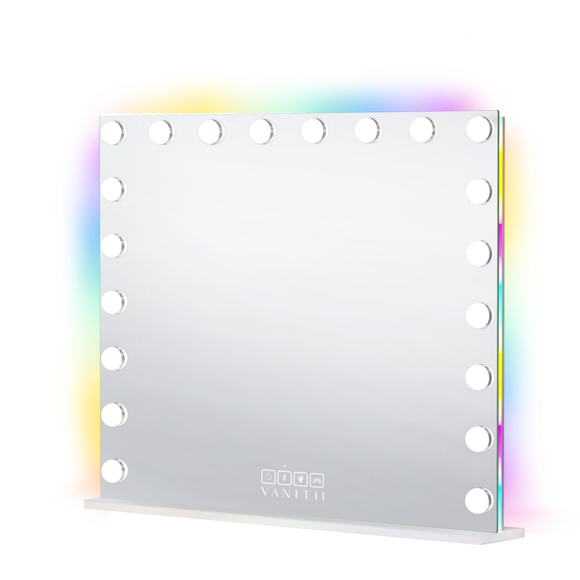 VANITII Mary Hollywood Vanity Mirror with RGB and Bluetooth Speaker