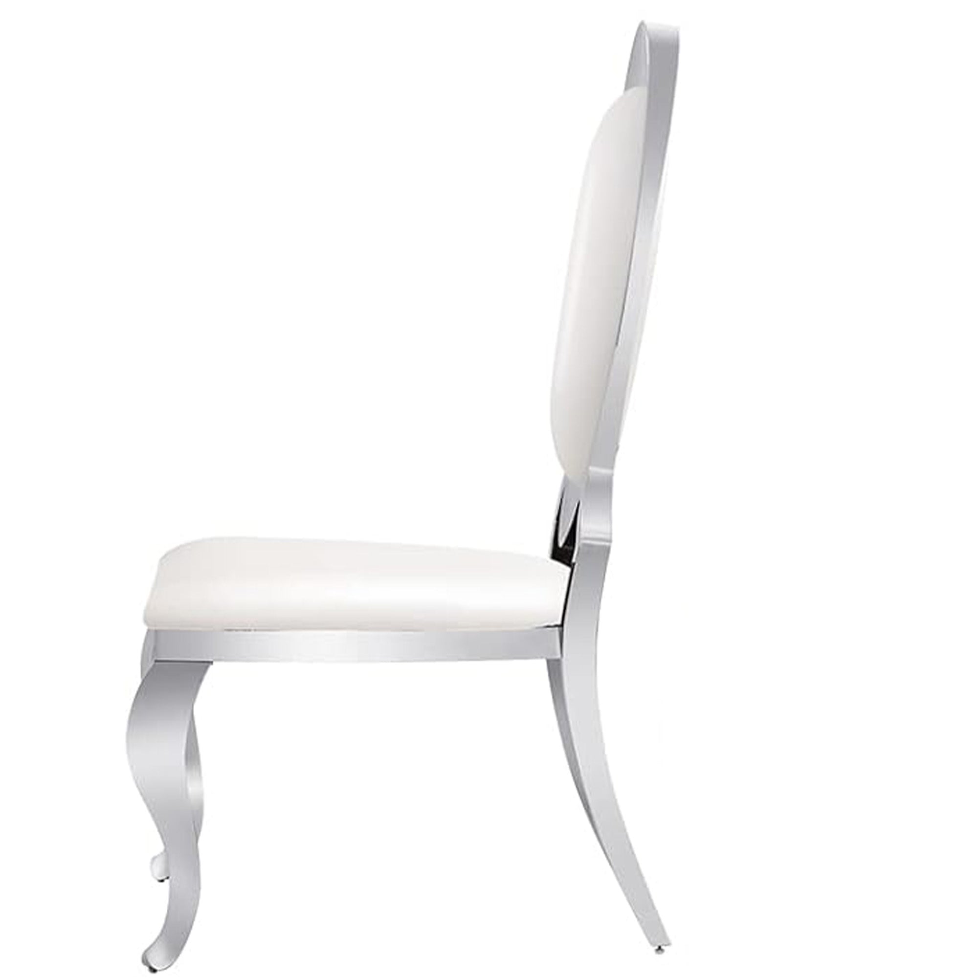 Stainless Steel chairs (includes two chairs)