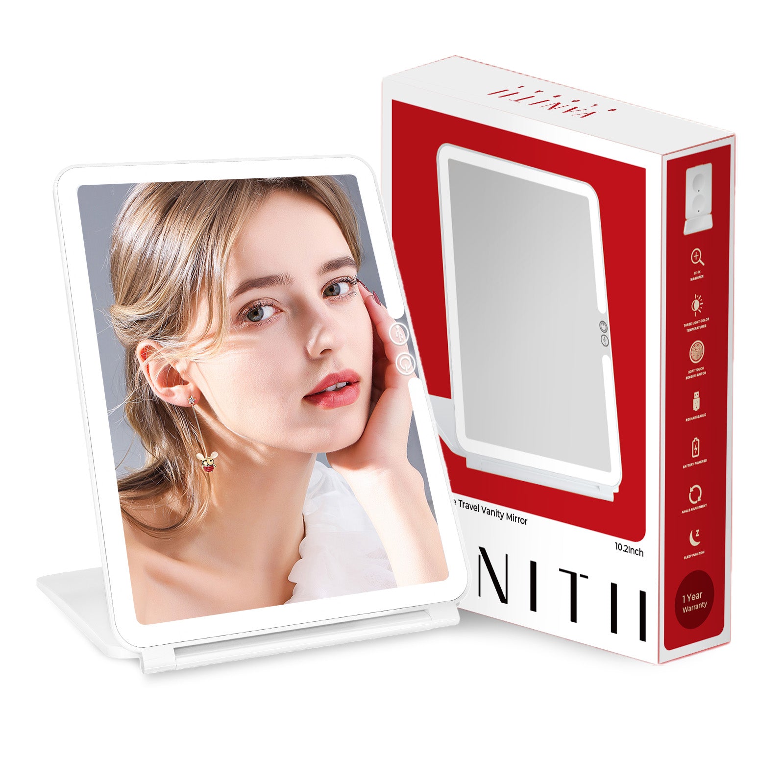 VANITII iPad LED Makeup Mirror