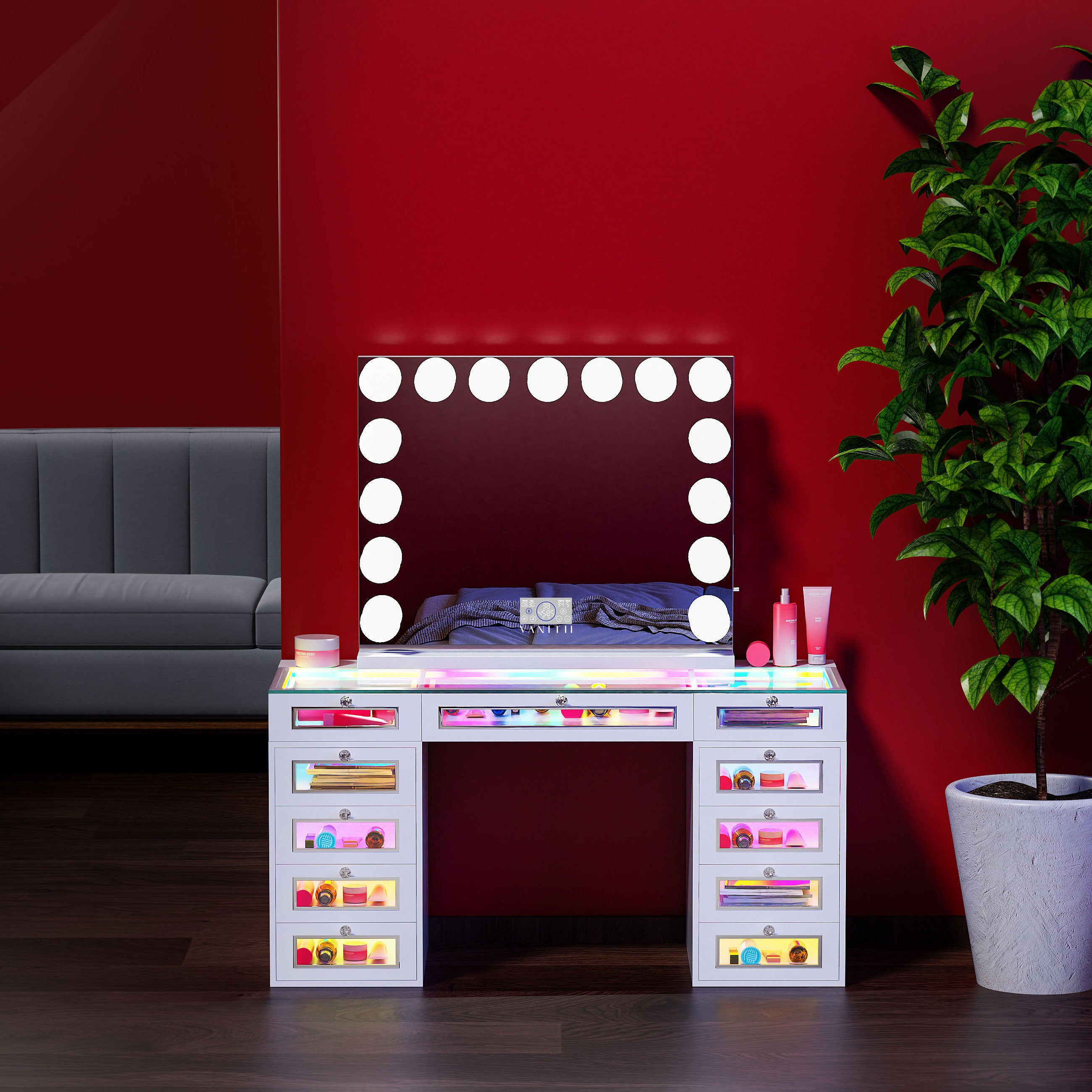 New Release ! VANITII New Trending Priscilla Vanity Set