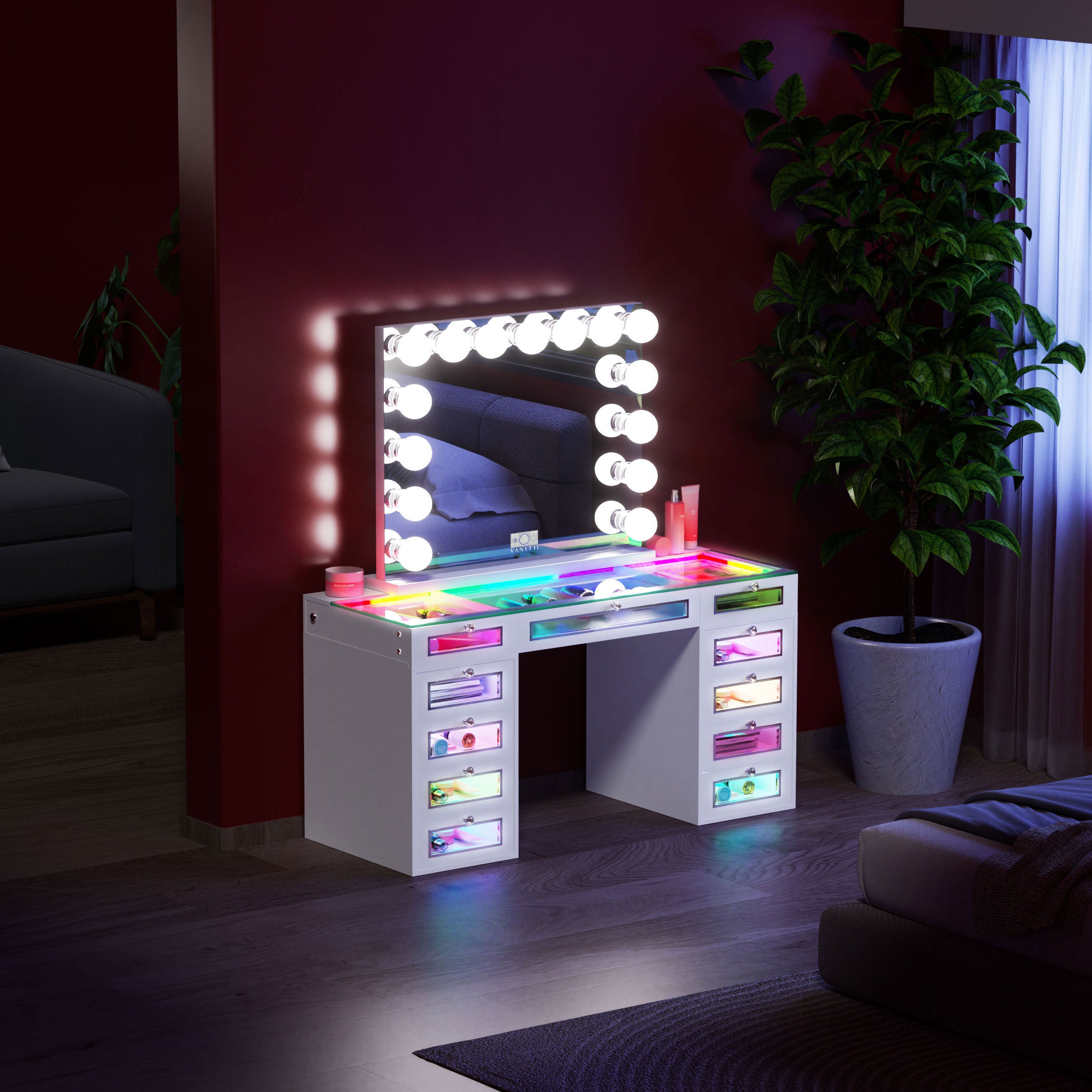 New Release ! VANITII New Trending Priscilla Vanity Set