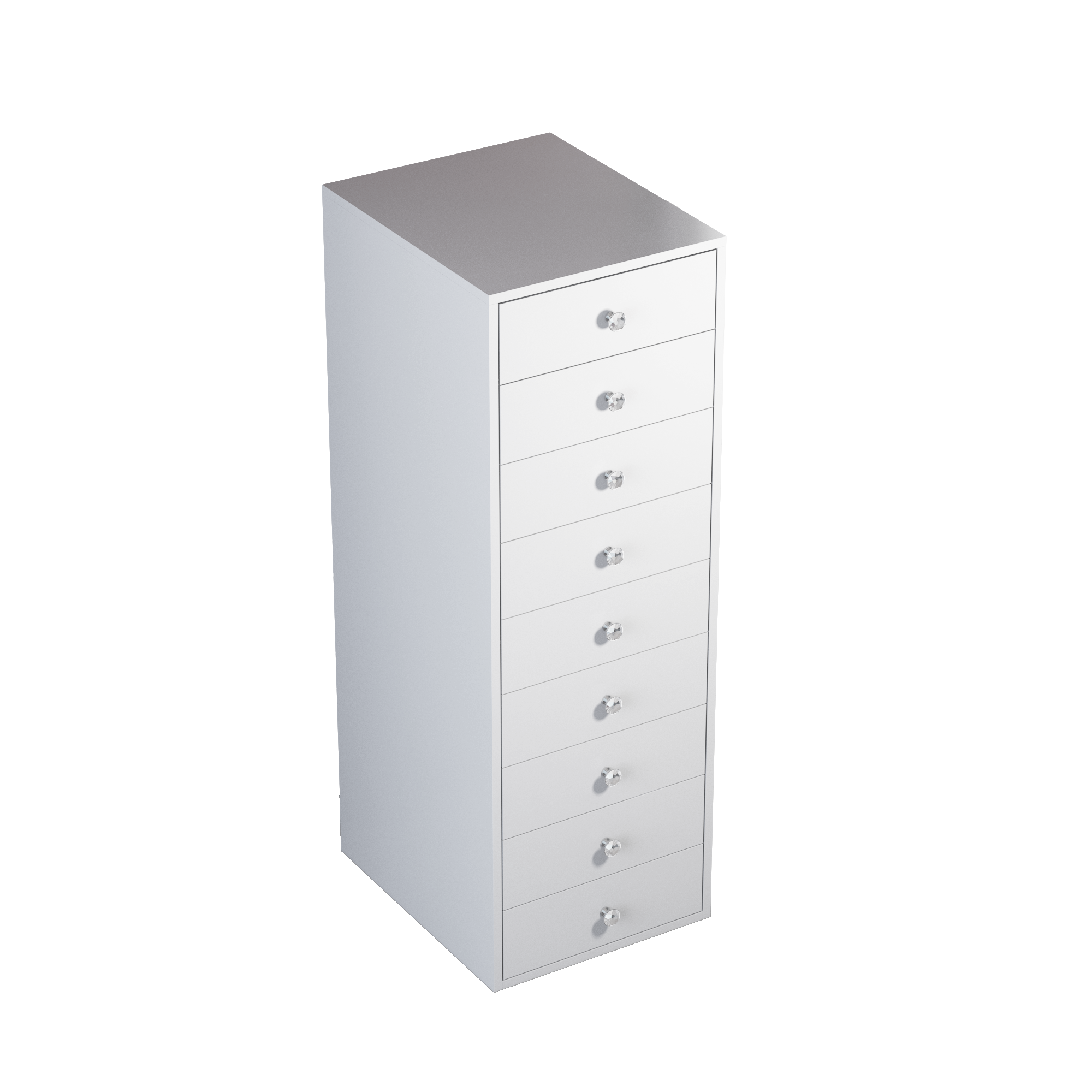 VANITII 9-Drawer Makeup Vanity Storage Unit