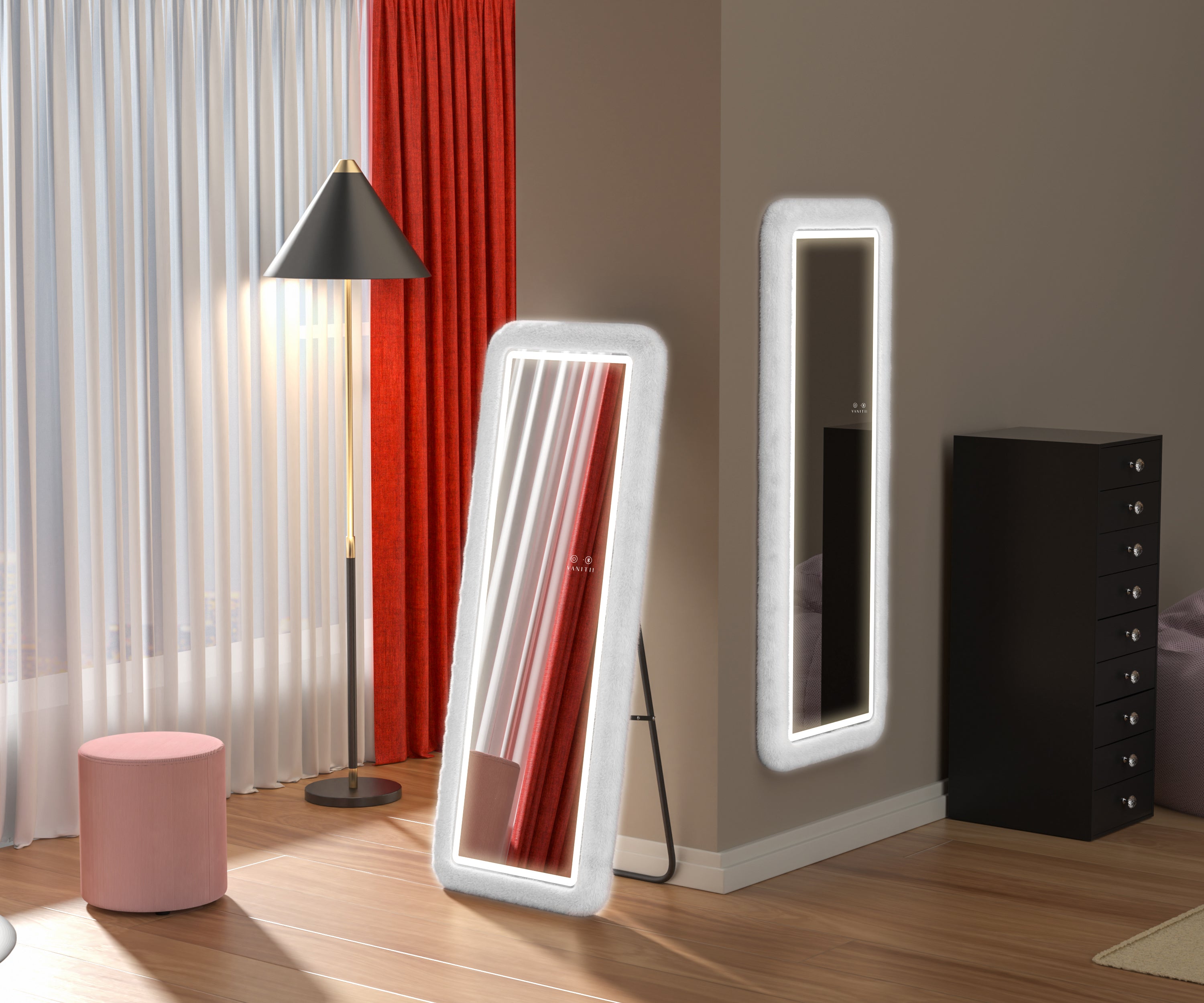 VANITII Full Length Vanity Dressing Mirror
