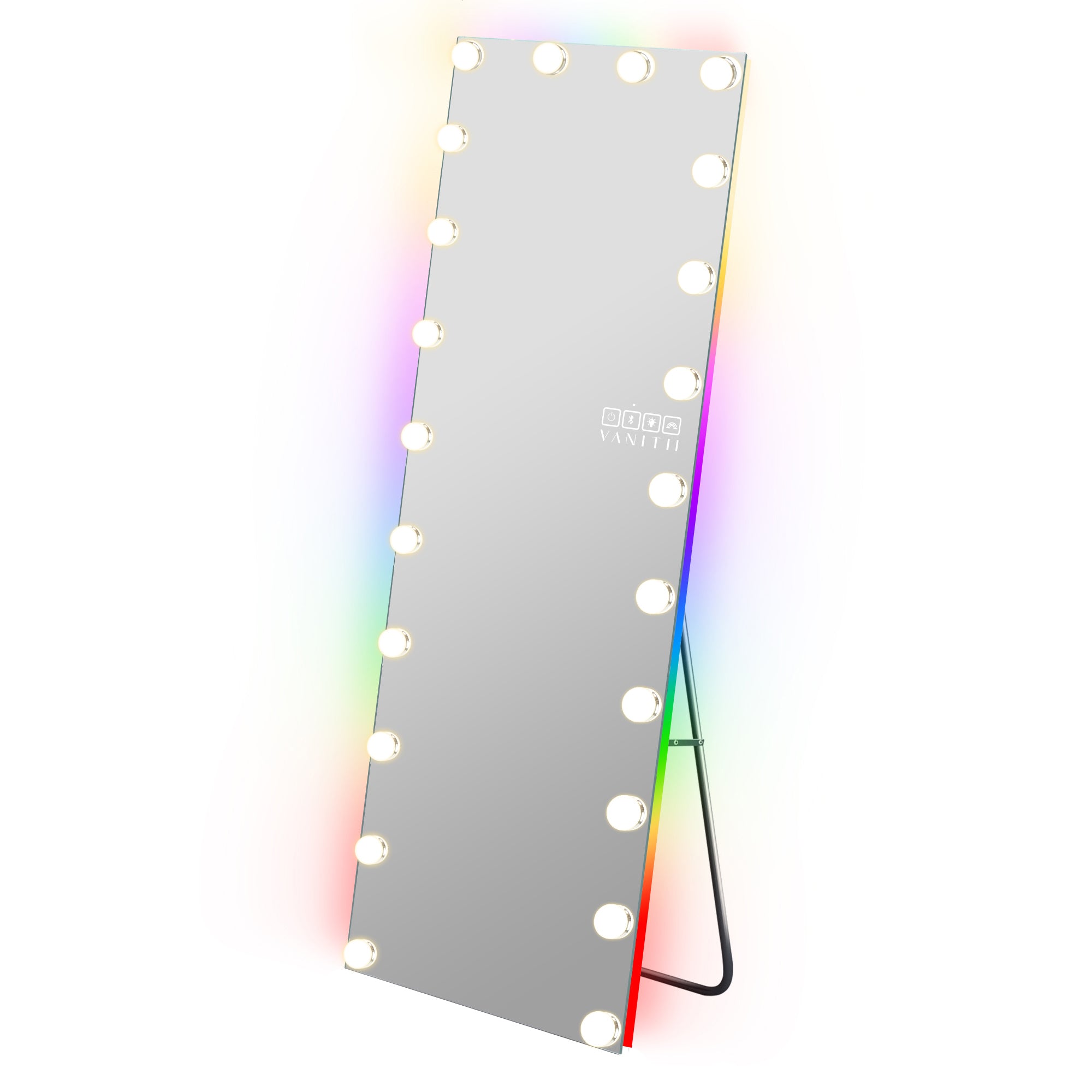 VANITII Hollywood Vanity Mirror - Full Length Vanity Mirror with Bluetooth Speaker