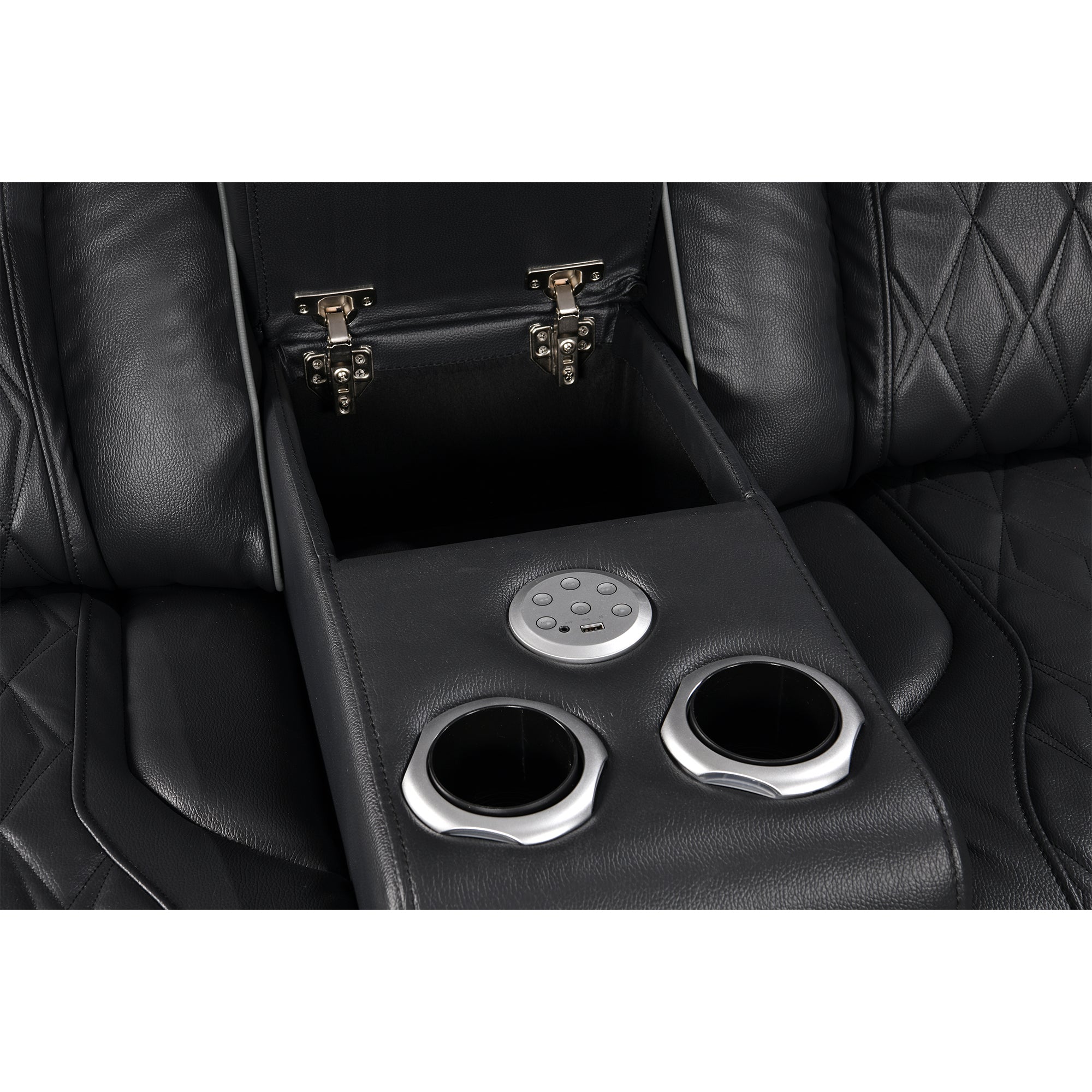 Power Recliner Sofa & Loveseat & Chair MR2953 Black