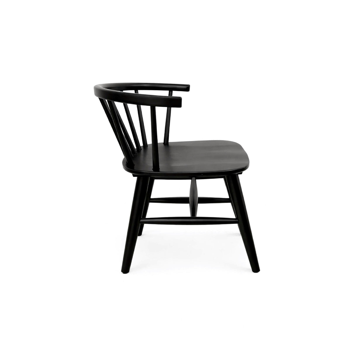 SIDE CHAIR (BLACK)-2pcs/CTN