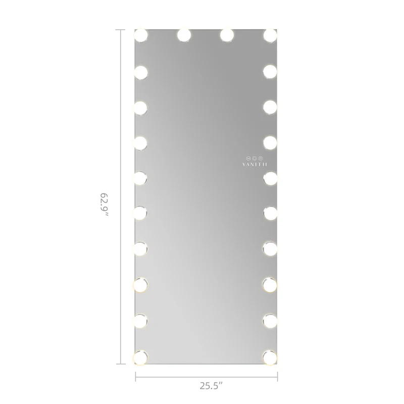 VANITII Hollywood Vanity Mirror - Full Length Vanity Mirror