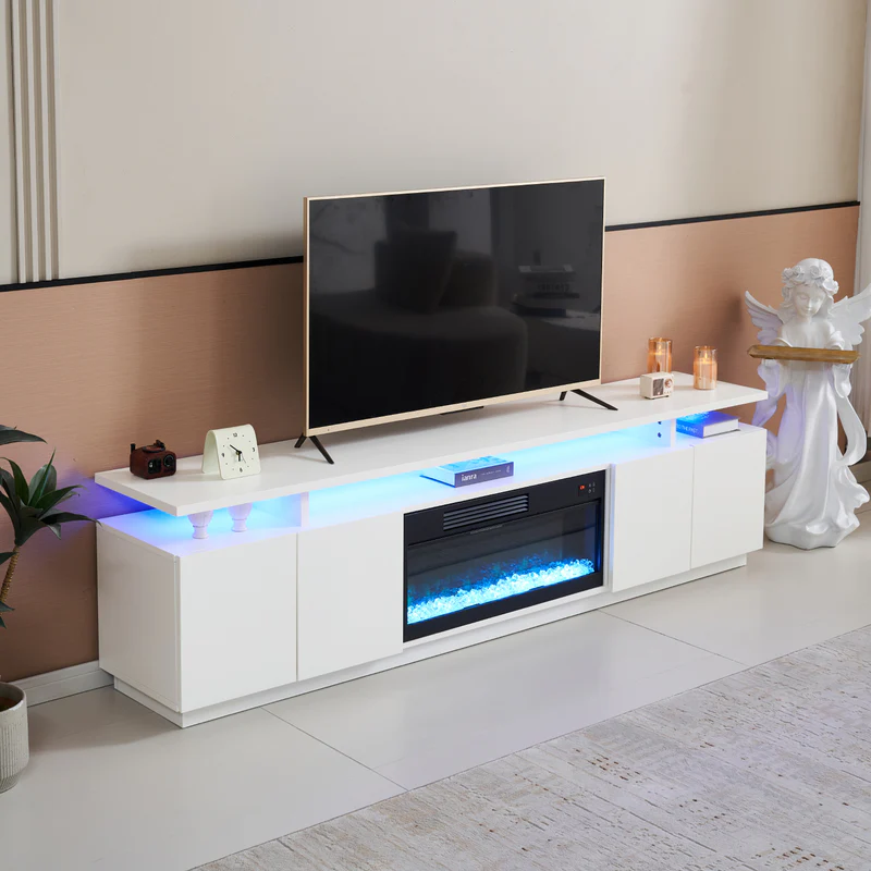 Fully Assembled 85" TV cabinet-G1