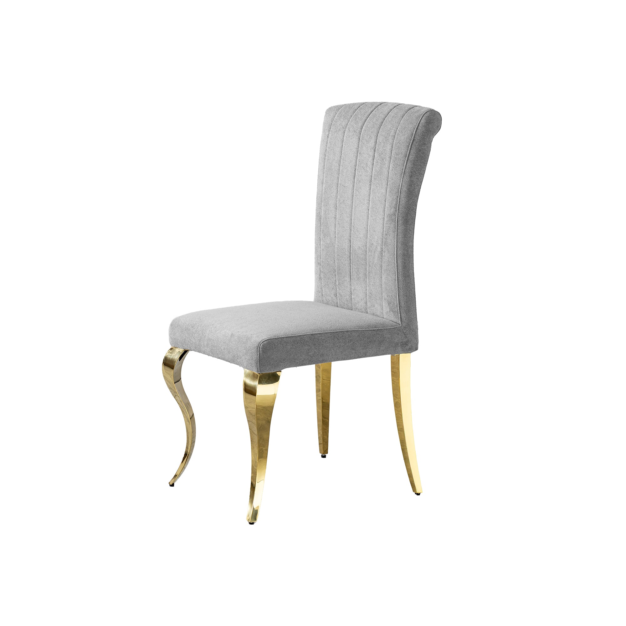 Modern High Back dining chair,201 Stainless Steel 6pcs/CTN