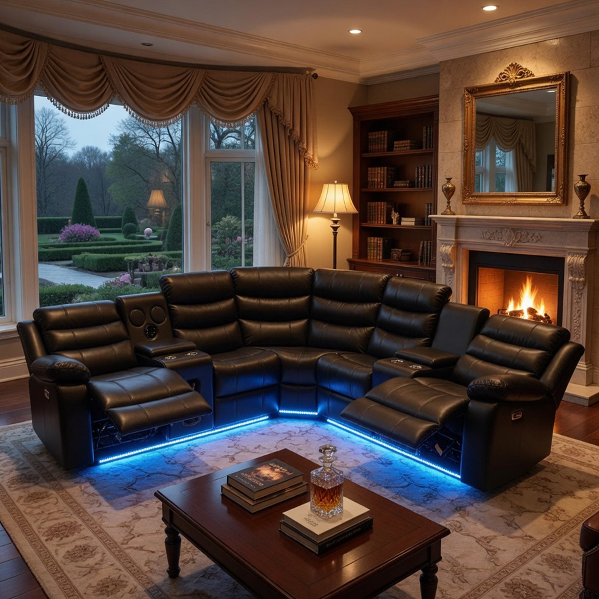 POWER RECLINER SECTIONAL SOFA
