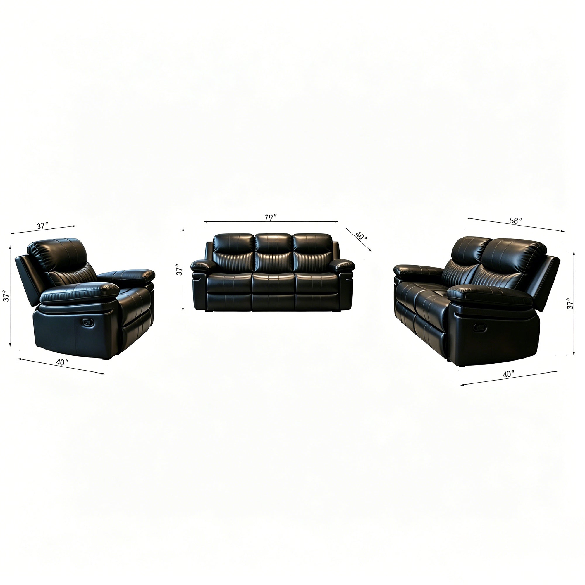 MANUAL RECLINER SOFA
