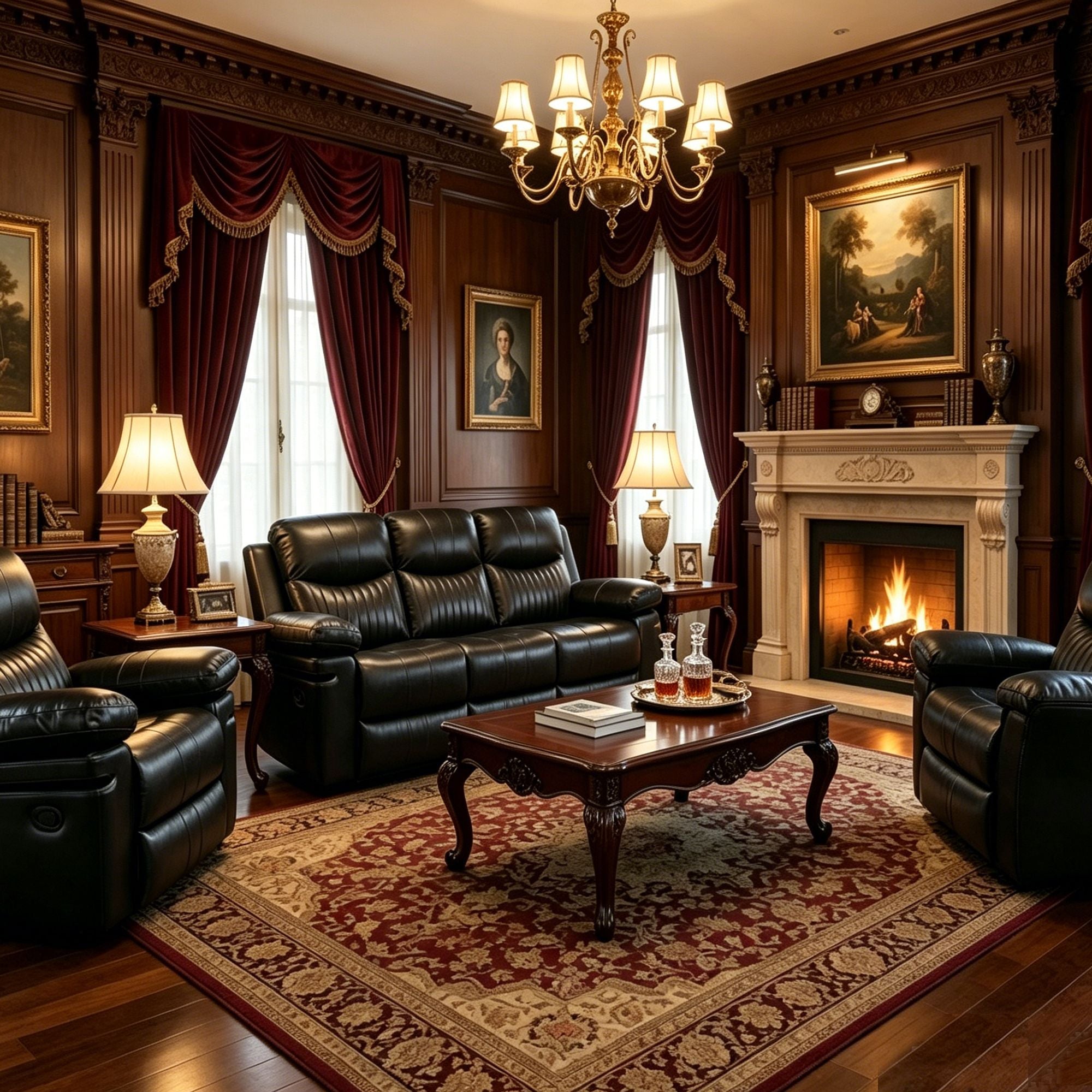 MANUAL RECLINER SOFA