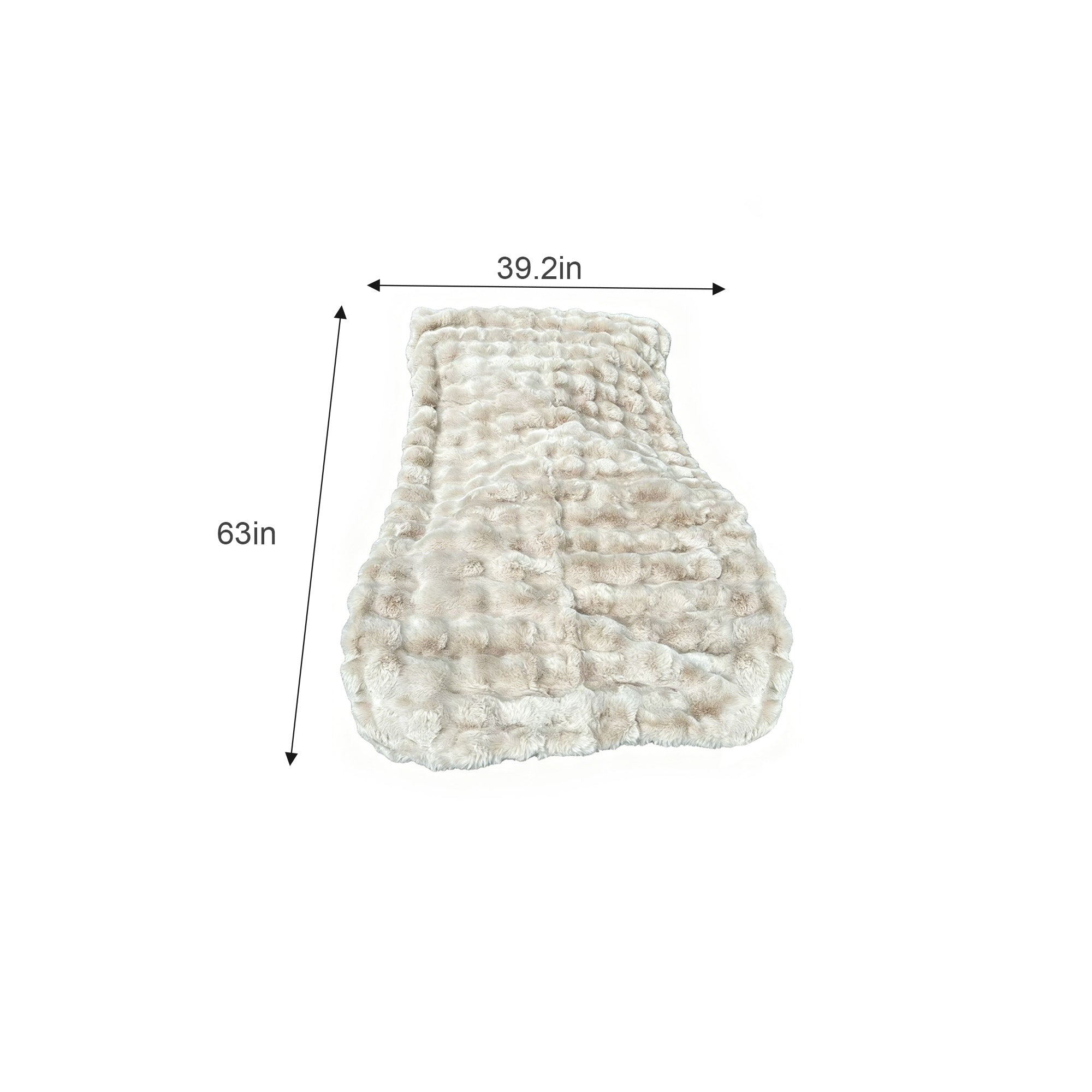 Teddy Fleece Sofa Blanket