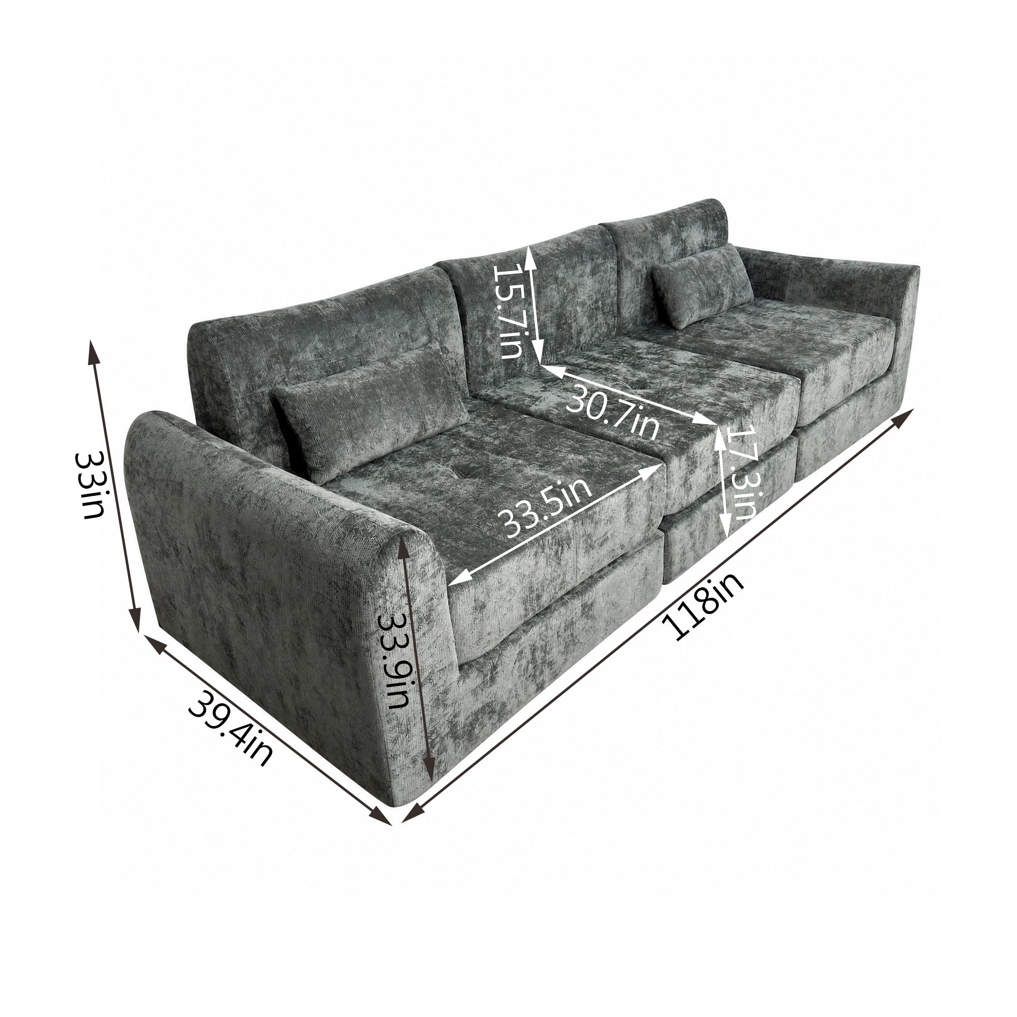 CloudFold Modular Sofa Bed