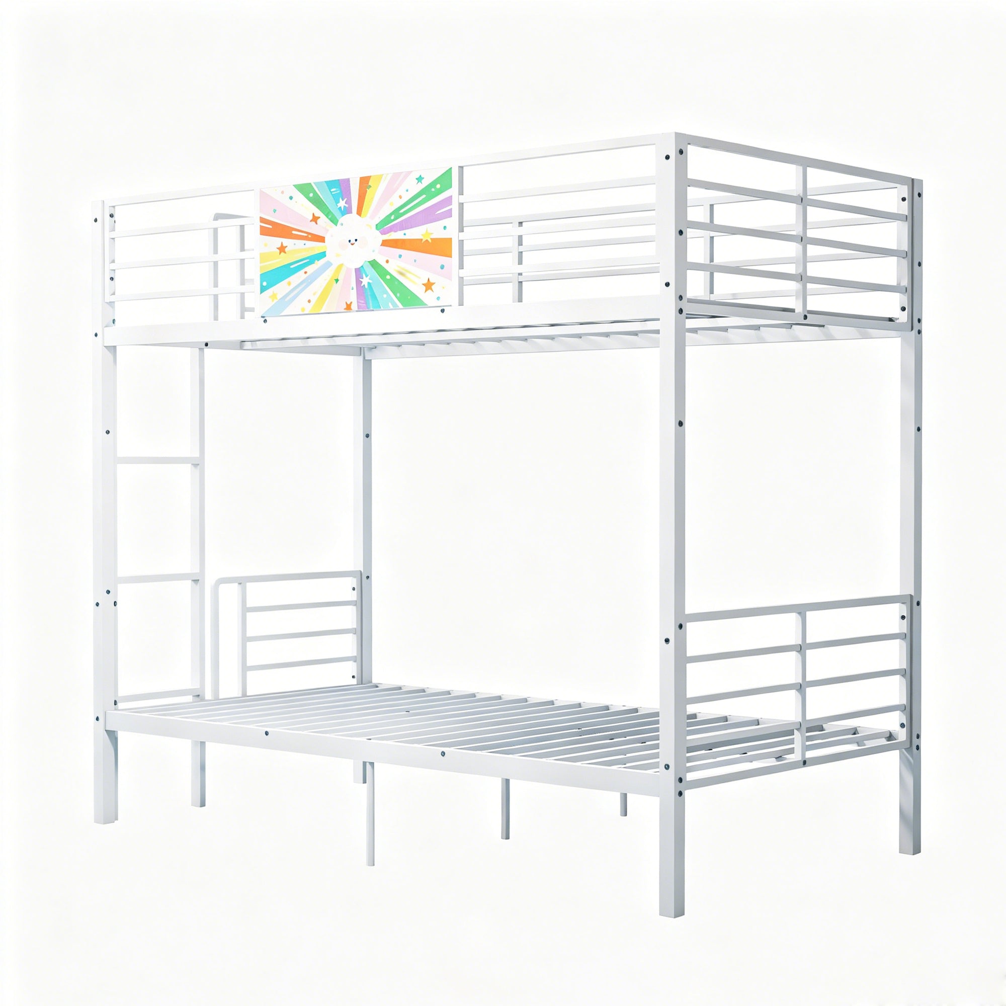 Metal Bunk Bed Frame for Adults & Kids