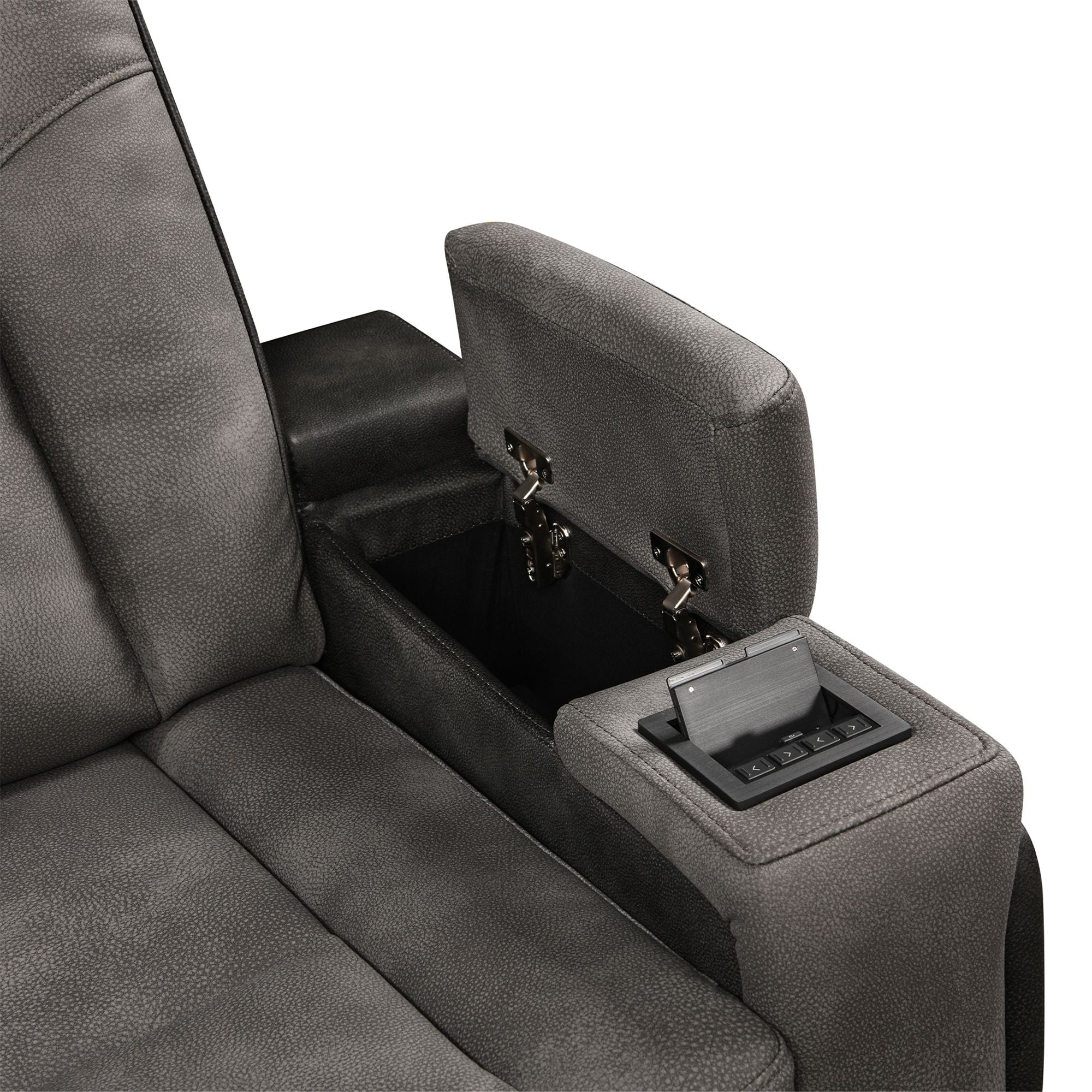 Power Recliner Sectional MC2866 Gray