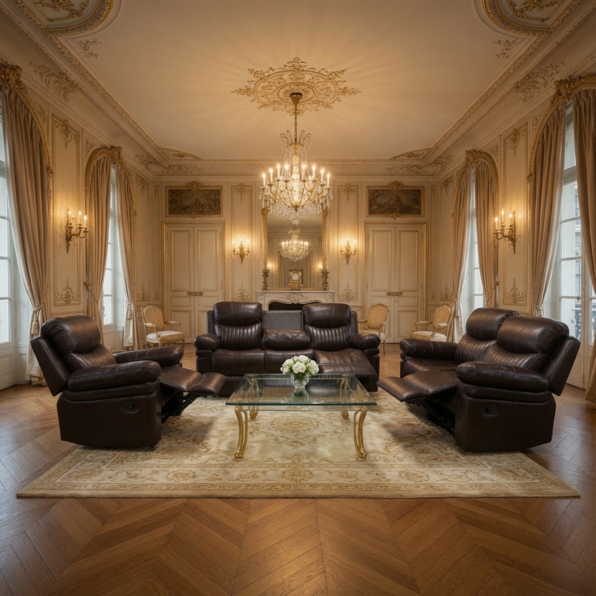 MANUAL RECLINER SOFA