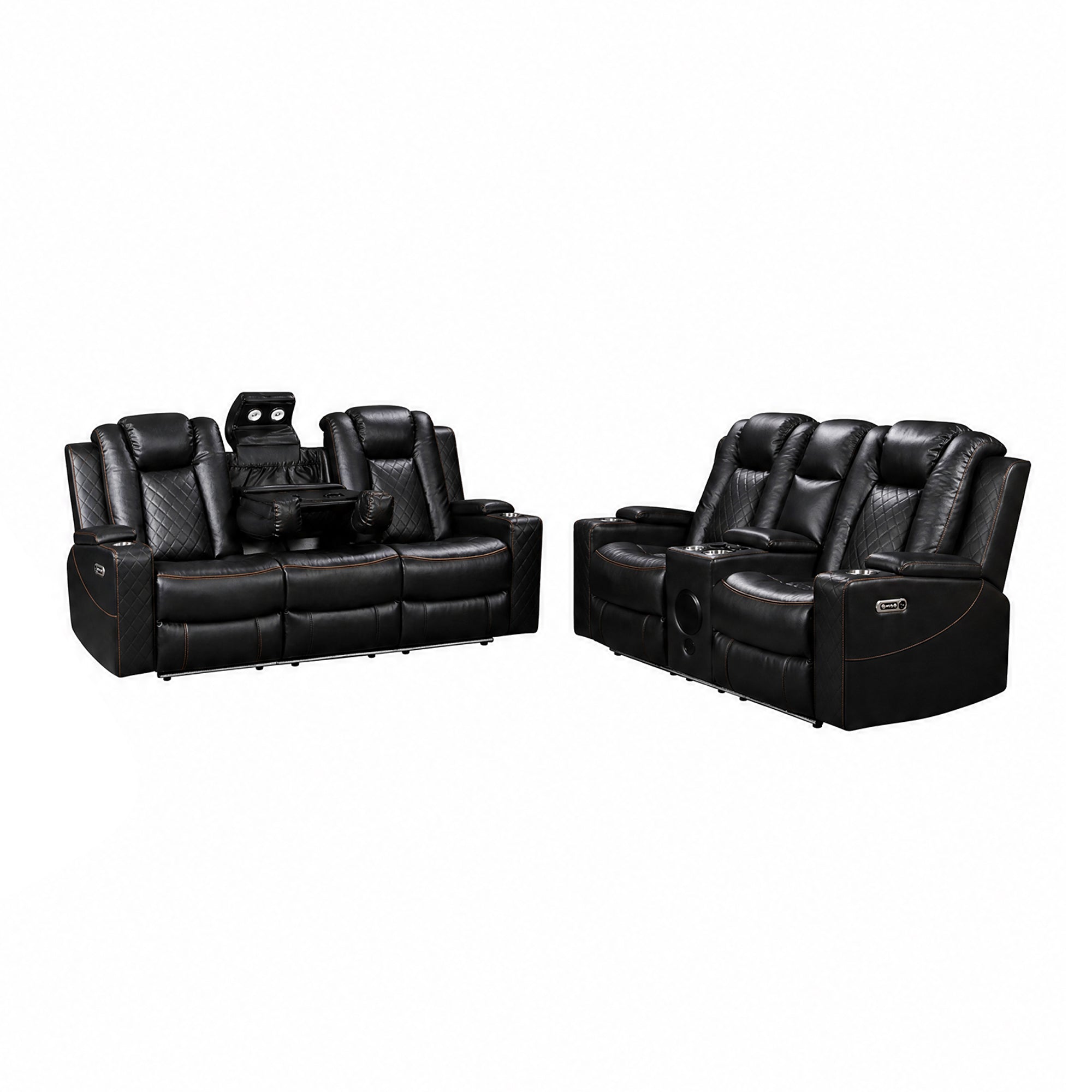 Power Recliner Sofa & Loveseat