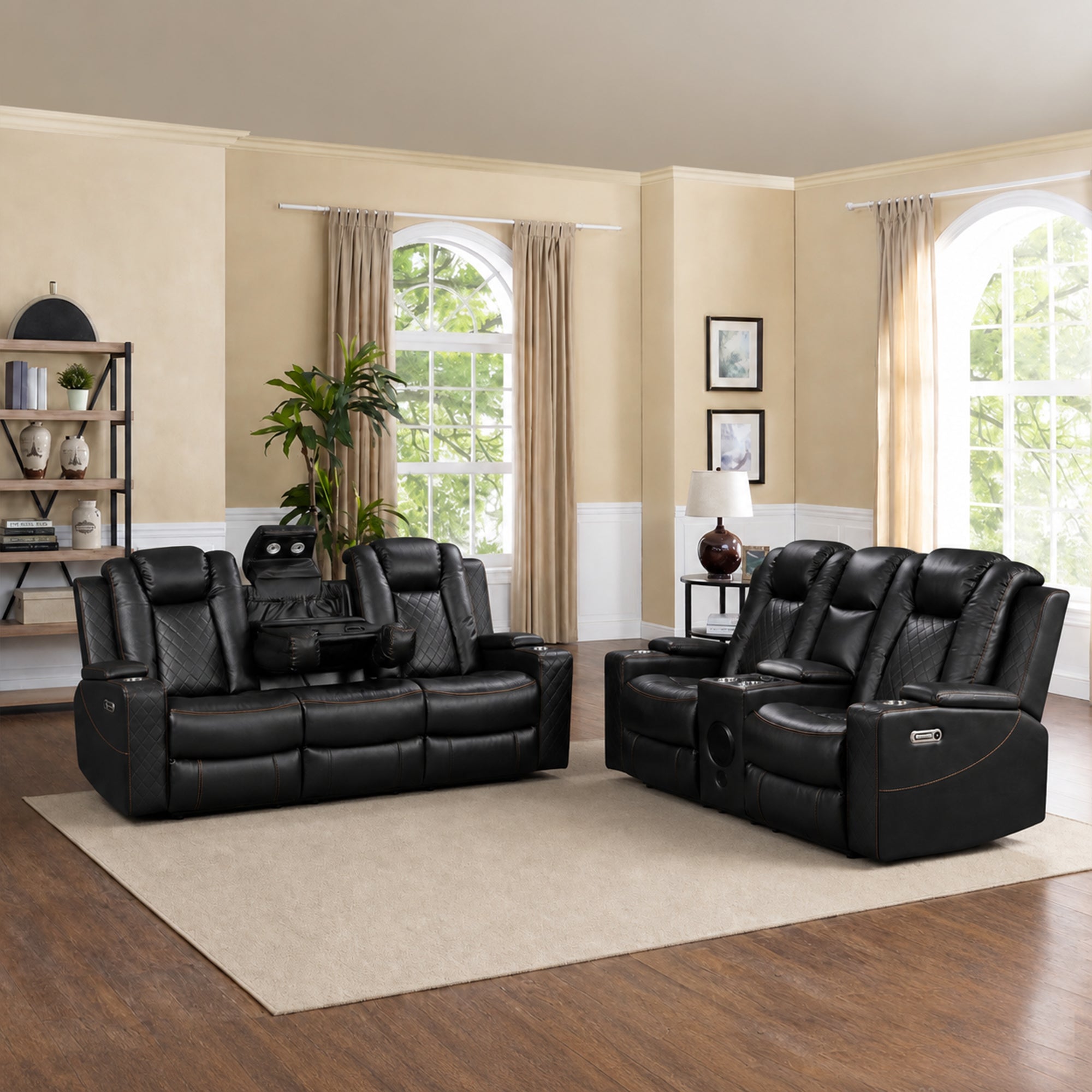 Power Recliner Sofa & Loveseat