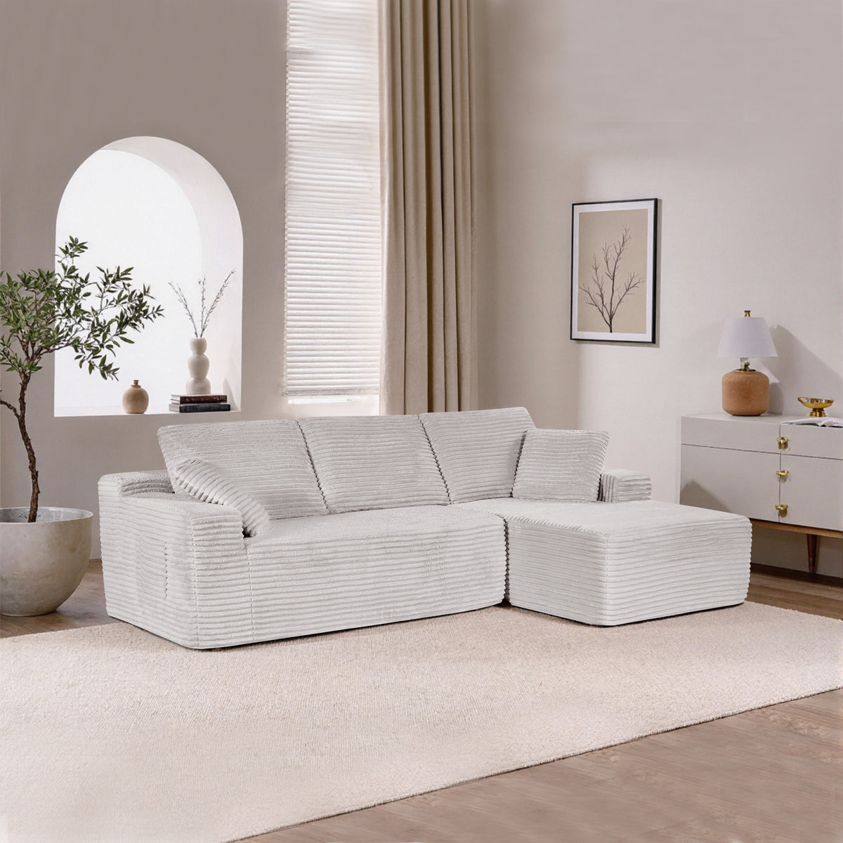 compress sofa Beige