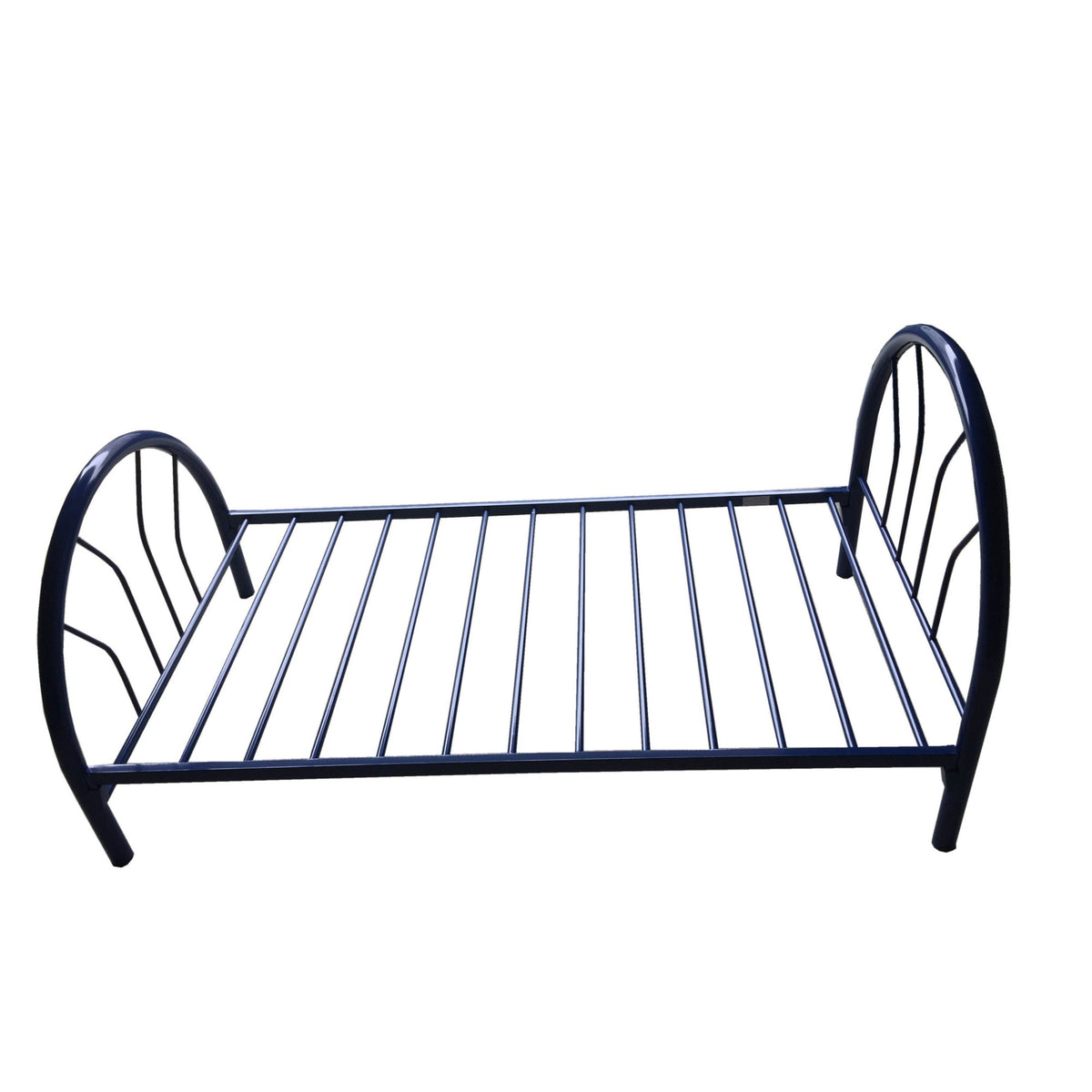 BD001-odern Single Metal Platform Bed Frame, Sturdy Metal Slat Support, No Box Spring Needed