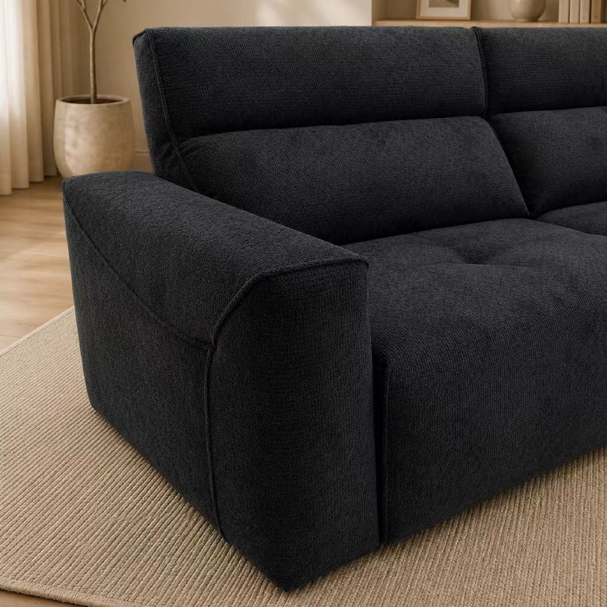 Wall-Hugger power reclining sofa for home furniture