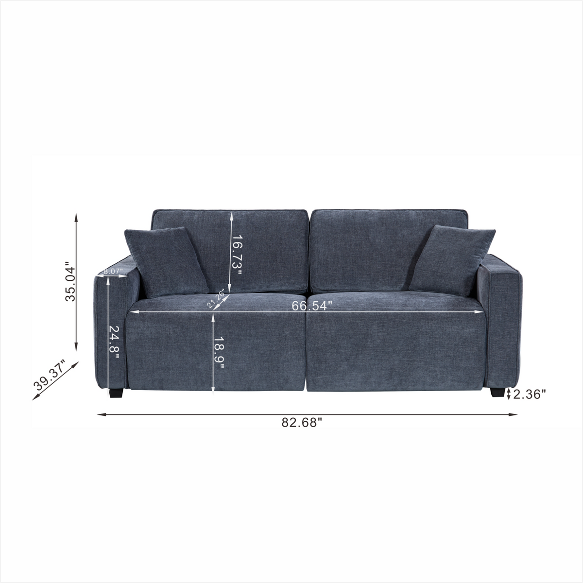 Sofa Bed Blue