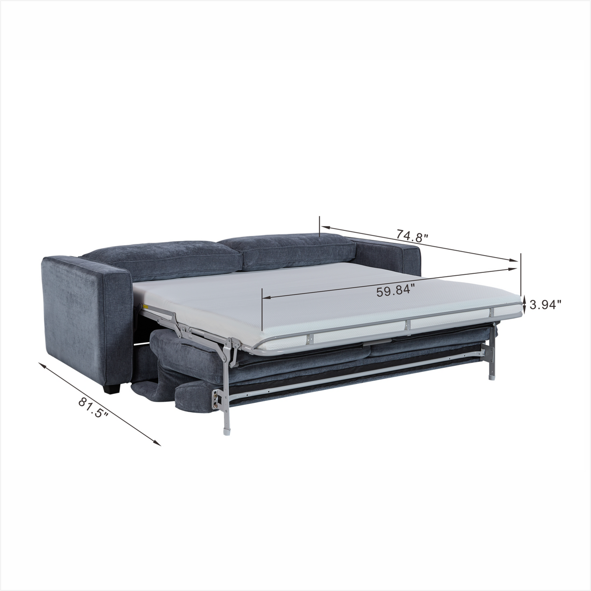Sofa Bed Blue