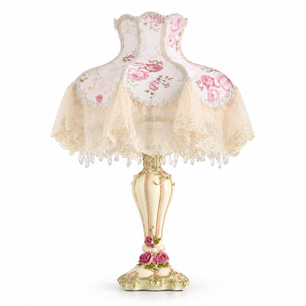 White Table Lamp European Style
