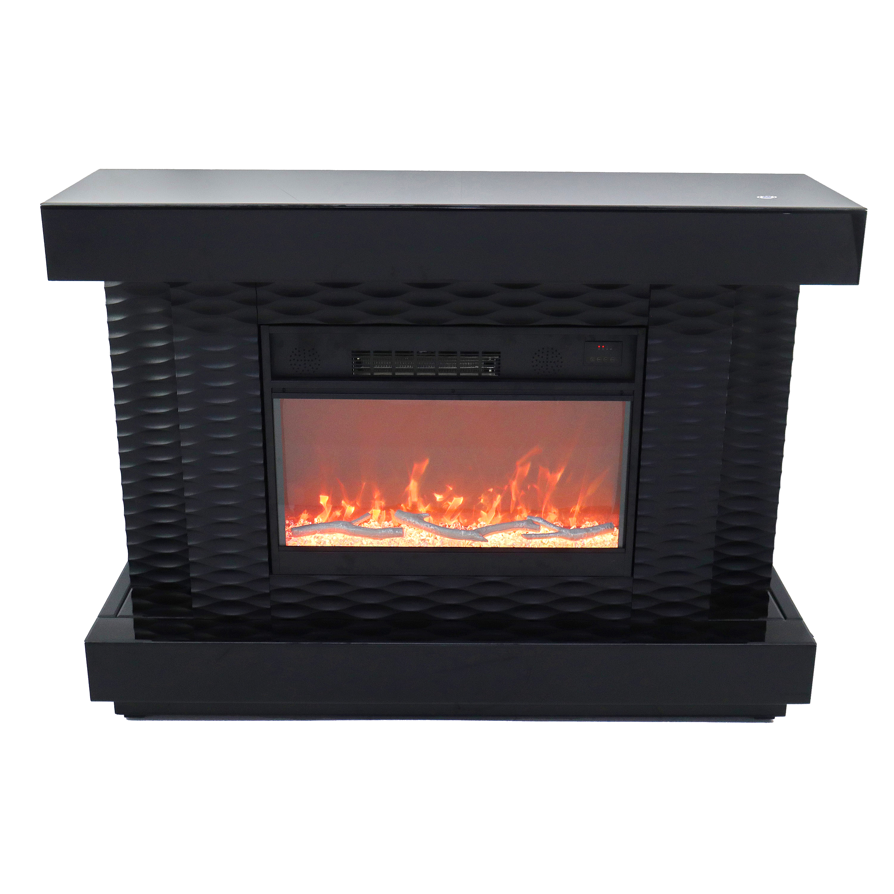 Fully Assembled Multi-Flame Colors TV Stand with Fireplace