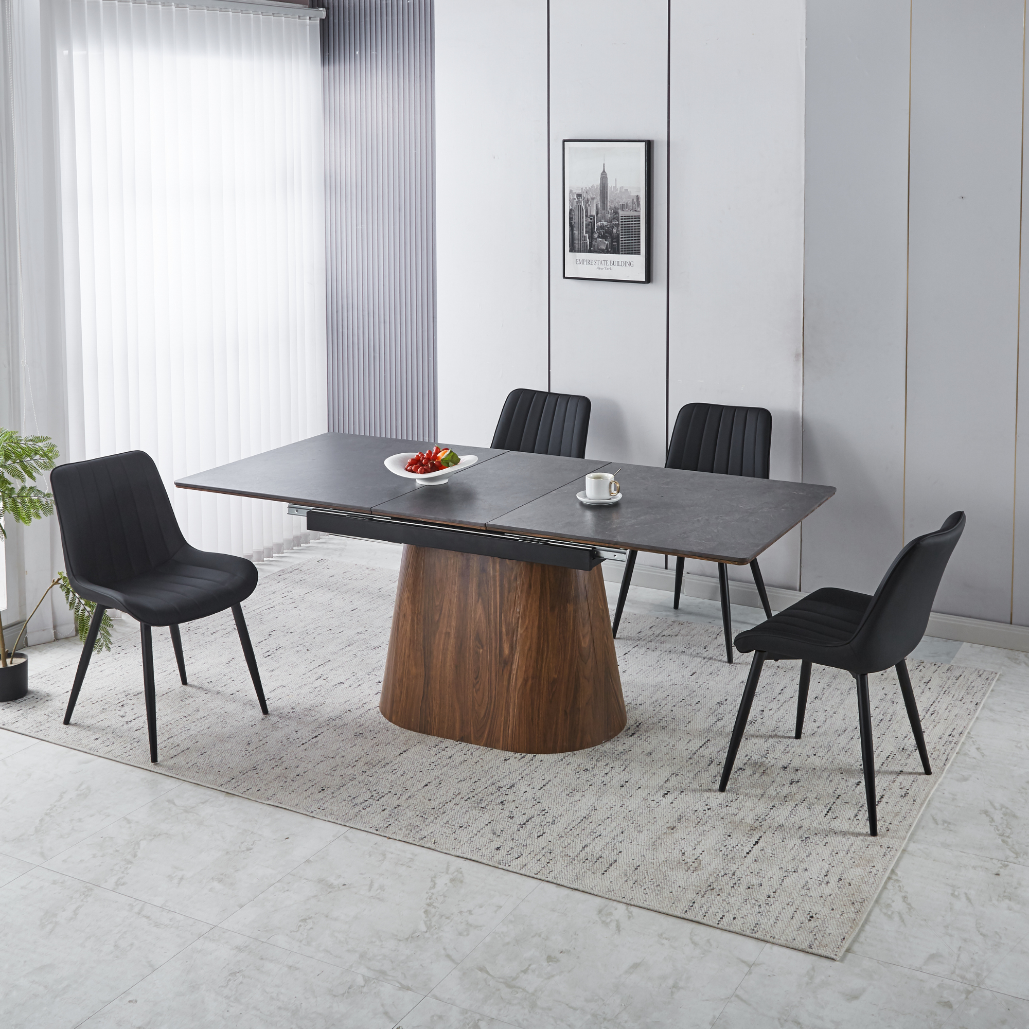 Premium Leather Upholstery Dining Chair