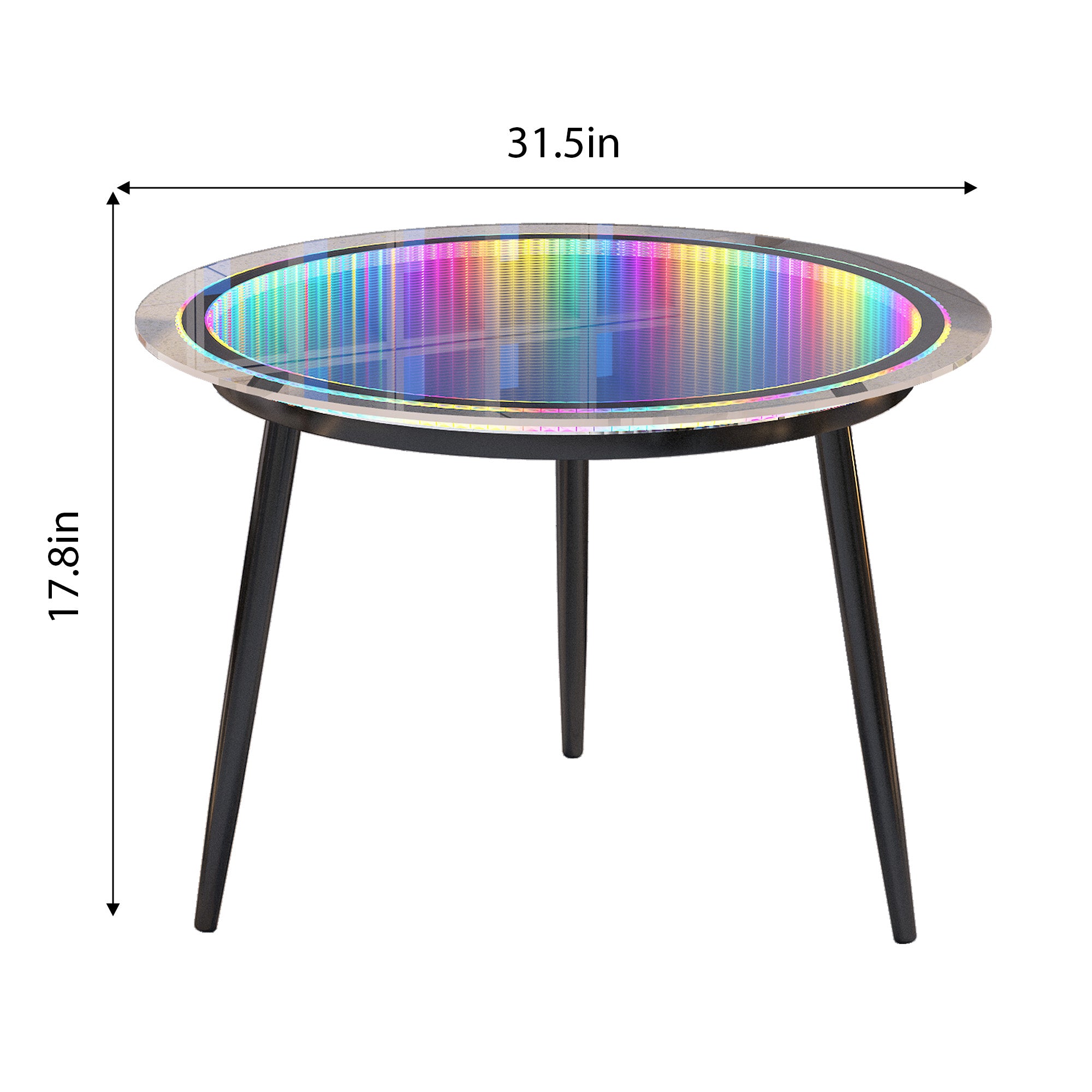 VANITII Large Size Led Coffee Table