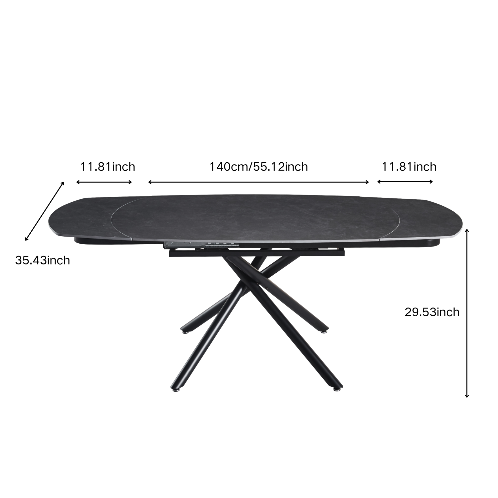 Flexible and Extendable Dining Table