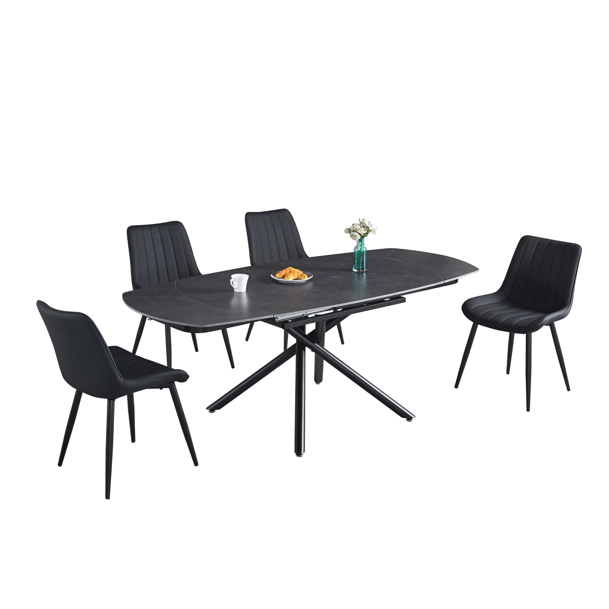 Flexible and Extendable Dining Table& Chair