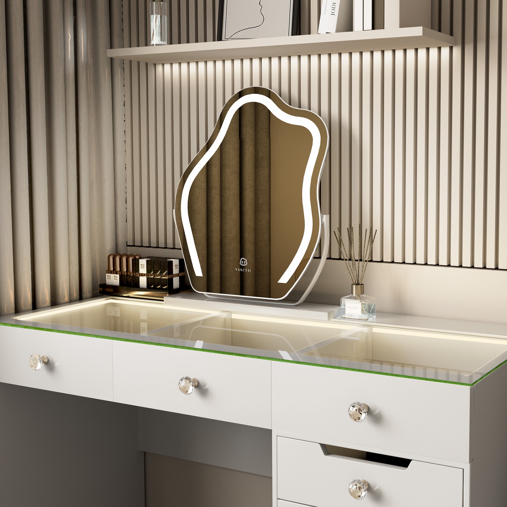 VANITII Hollywood Vanity Mirror Cloud LED Mirror