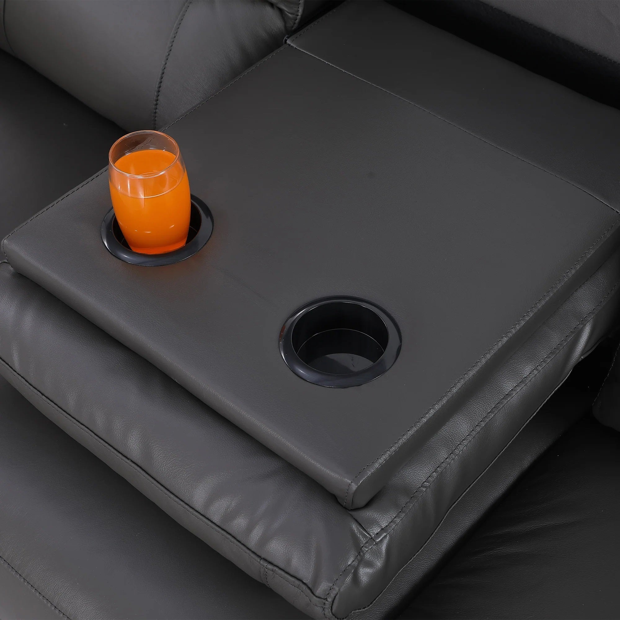Harry Gray Power Recliner Sofa