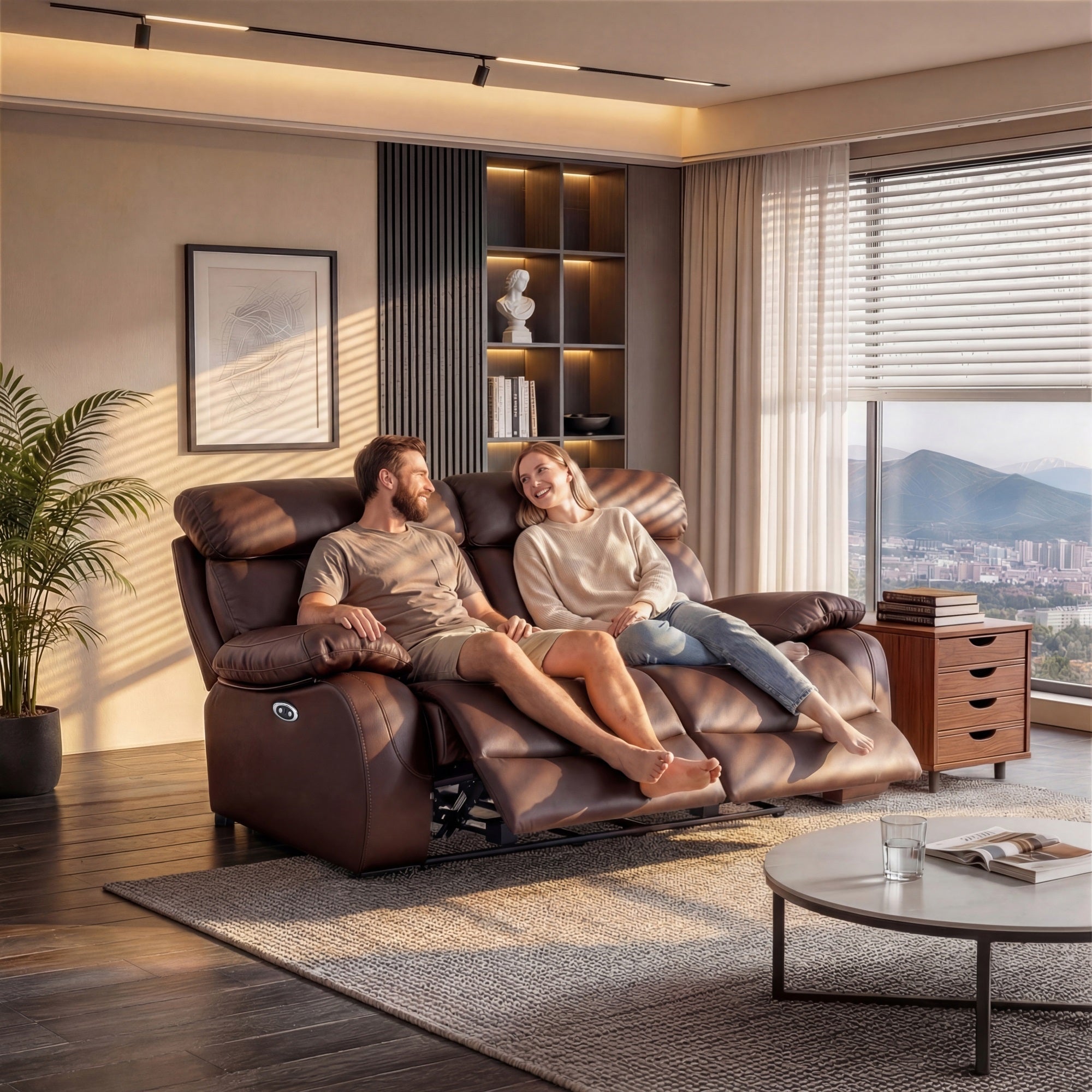 Harry Brown Power Motion Loveseat