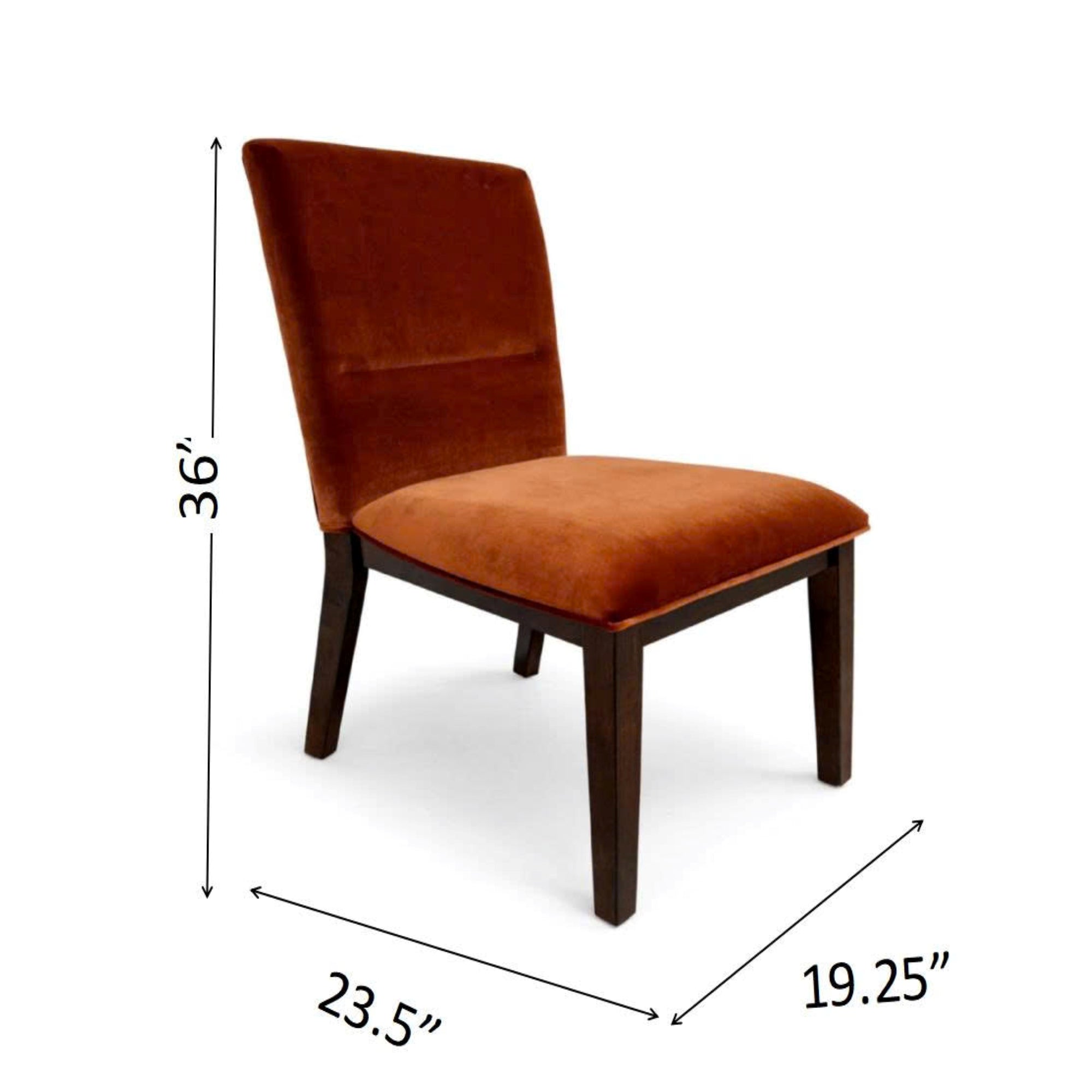 SIDE CHAIR ( VELVET) 2506SC-2pcs/CTN