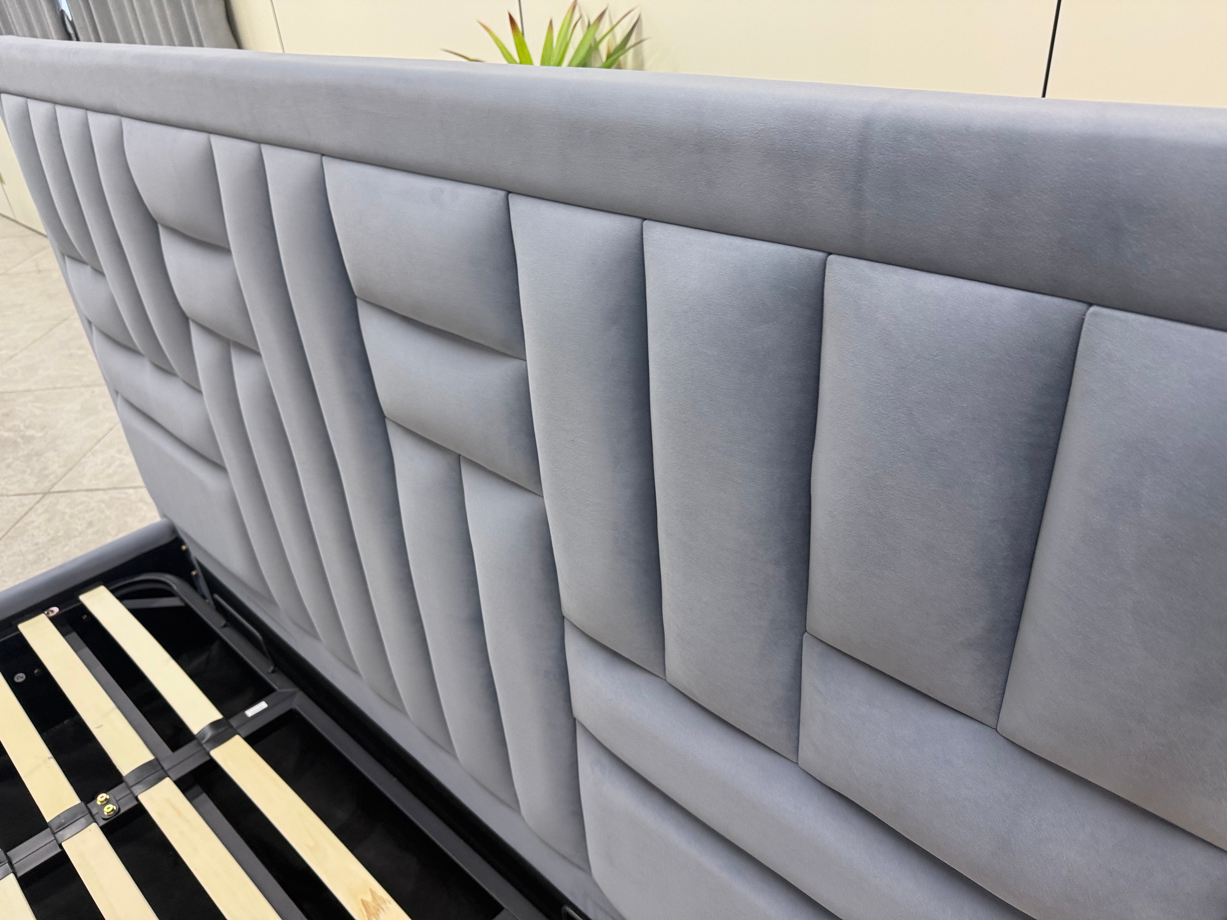 Modern Upholstered Storage King Bed