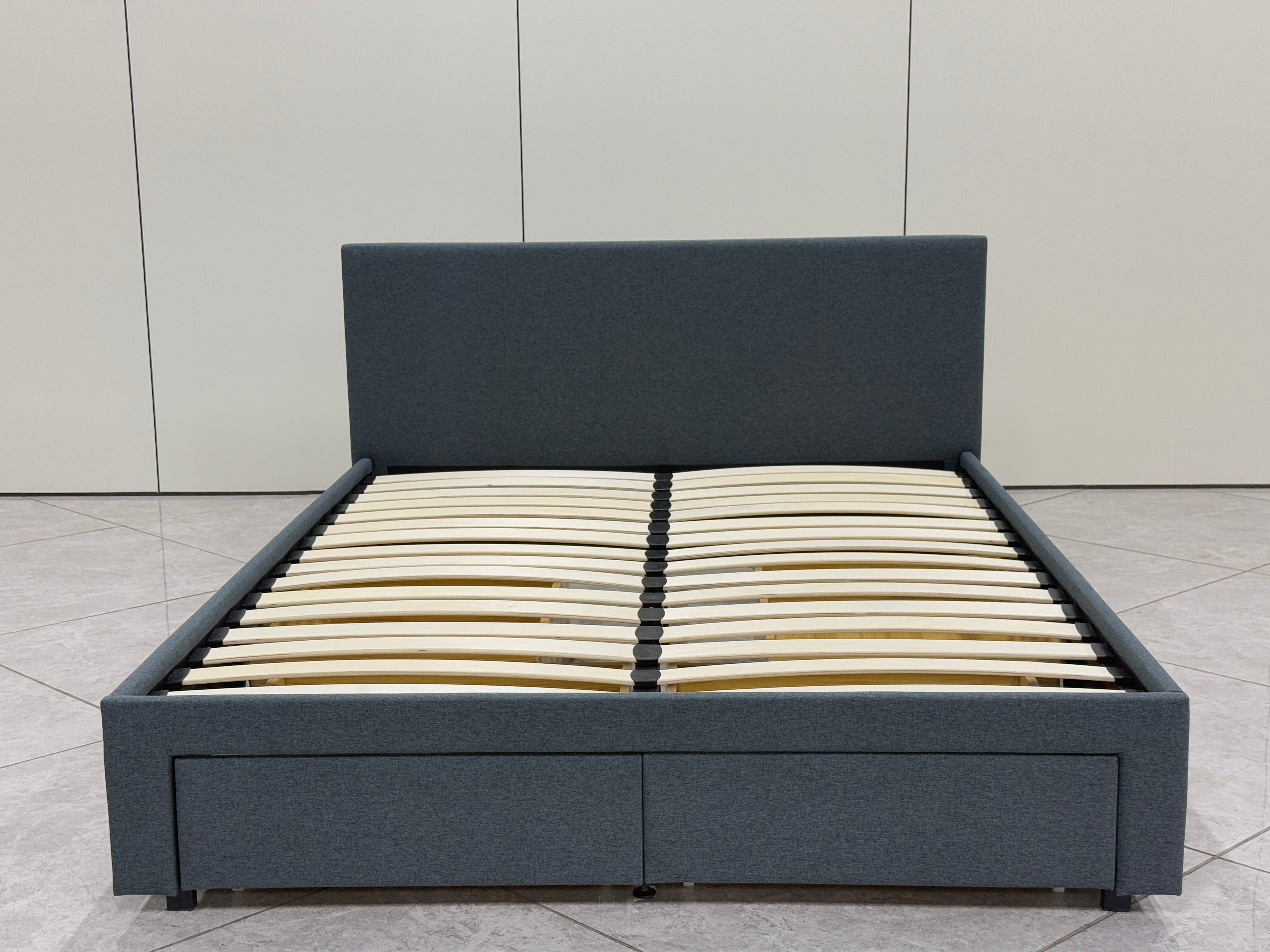 Modern Drawer Storage Queen Bed