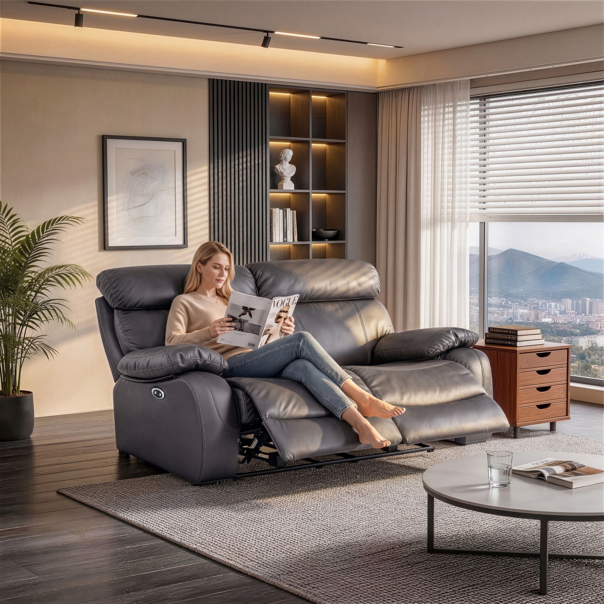 Harry Gray Power Motion Loveseat
