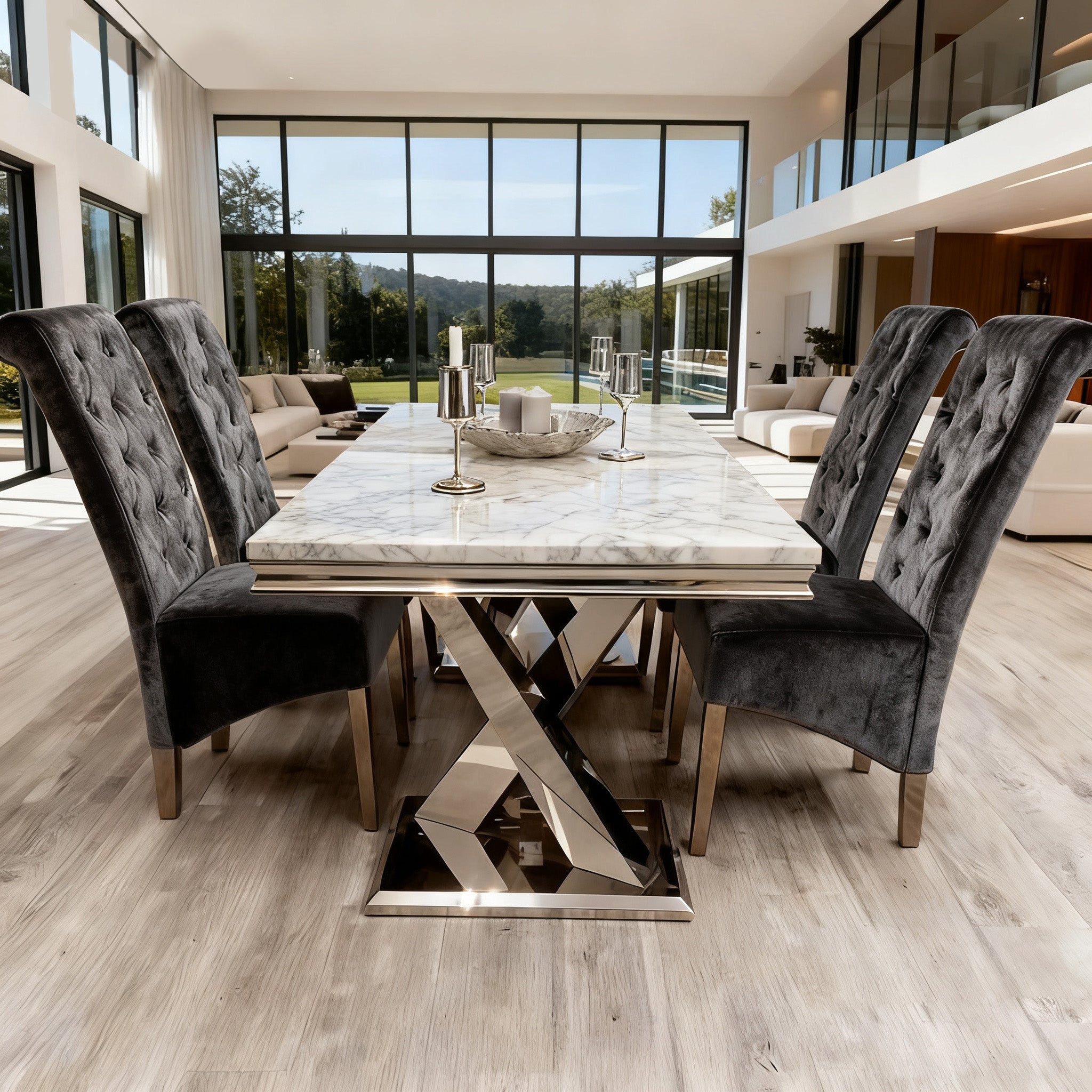 High cost-performance Velvet Fabric Vanity Chair