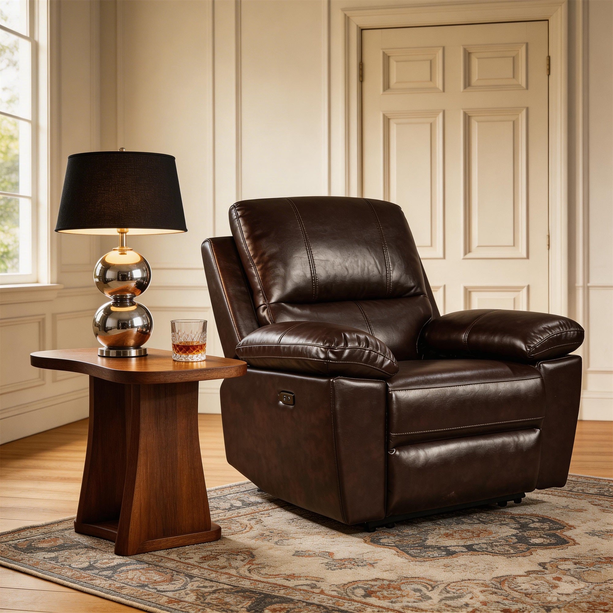 Power Recliner Chair MR2775A Brown